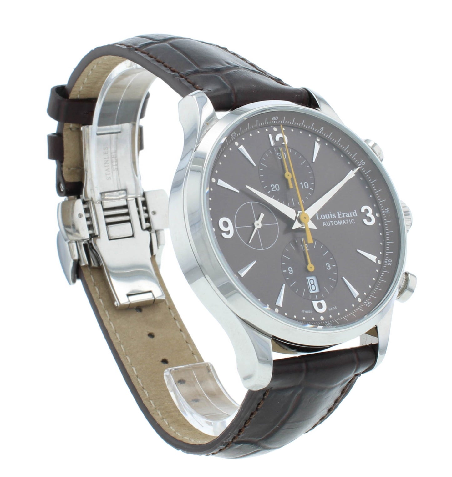 Louis Erard Heritage 42.5mm Automatic Chronograph Men's Watch 78225AA06.BDC21