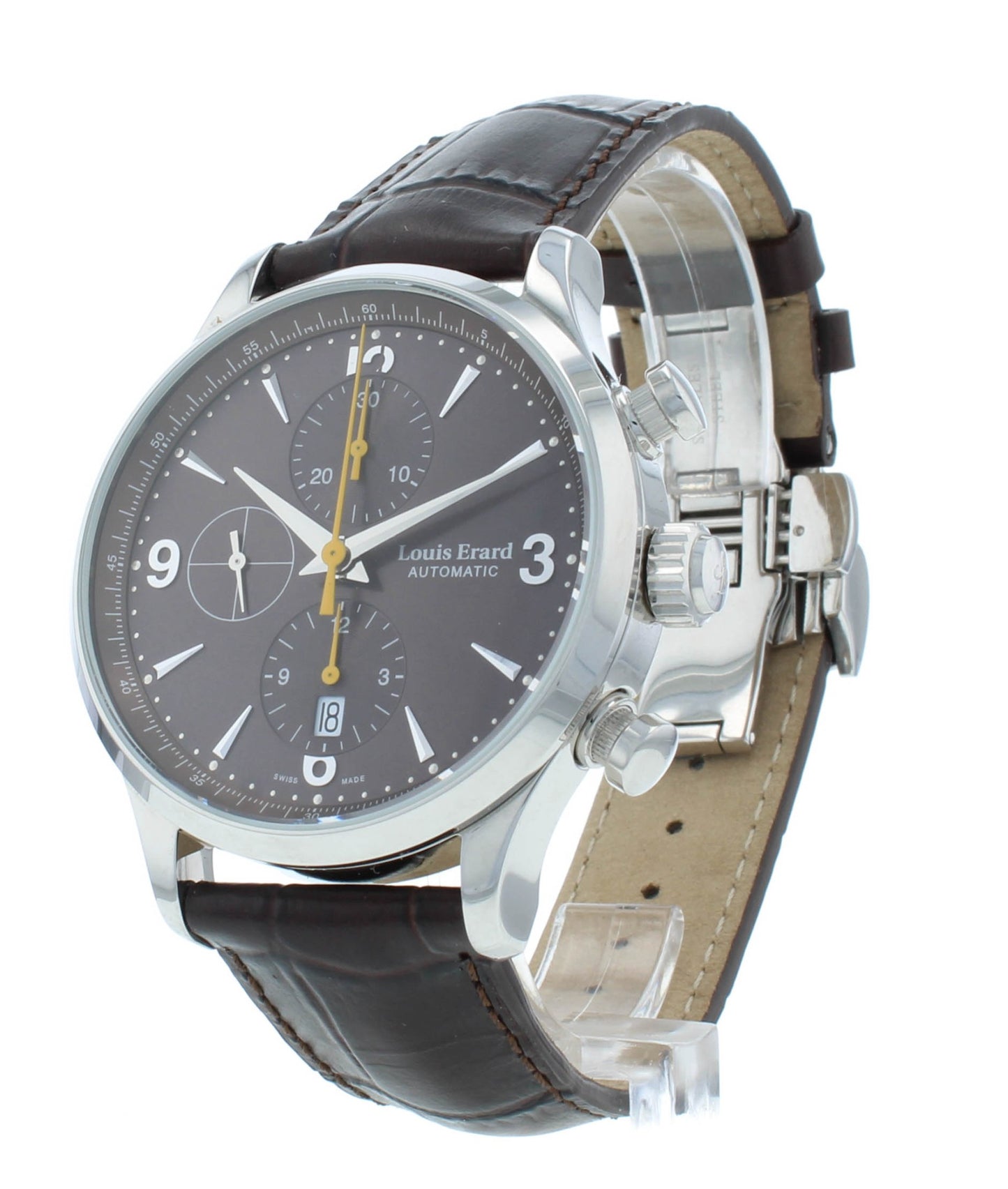 Louis Erard Heritage 42.5mm Automatic Chronograph Men's Watch 78225AA06.BDC21