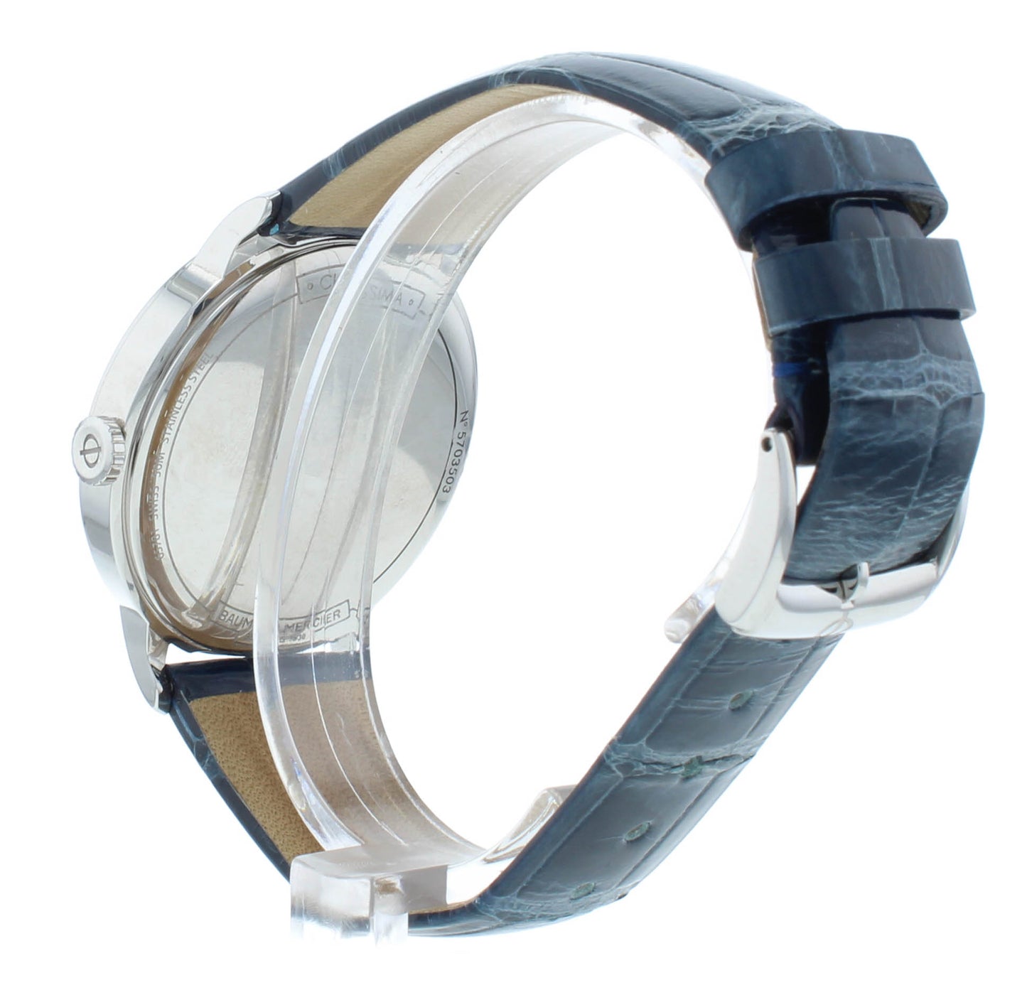Pre-Owned Baume & Mercier Classima 36mm Moonphase Quartz Ladies Watch M0A10226