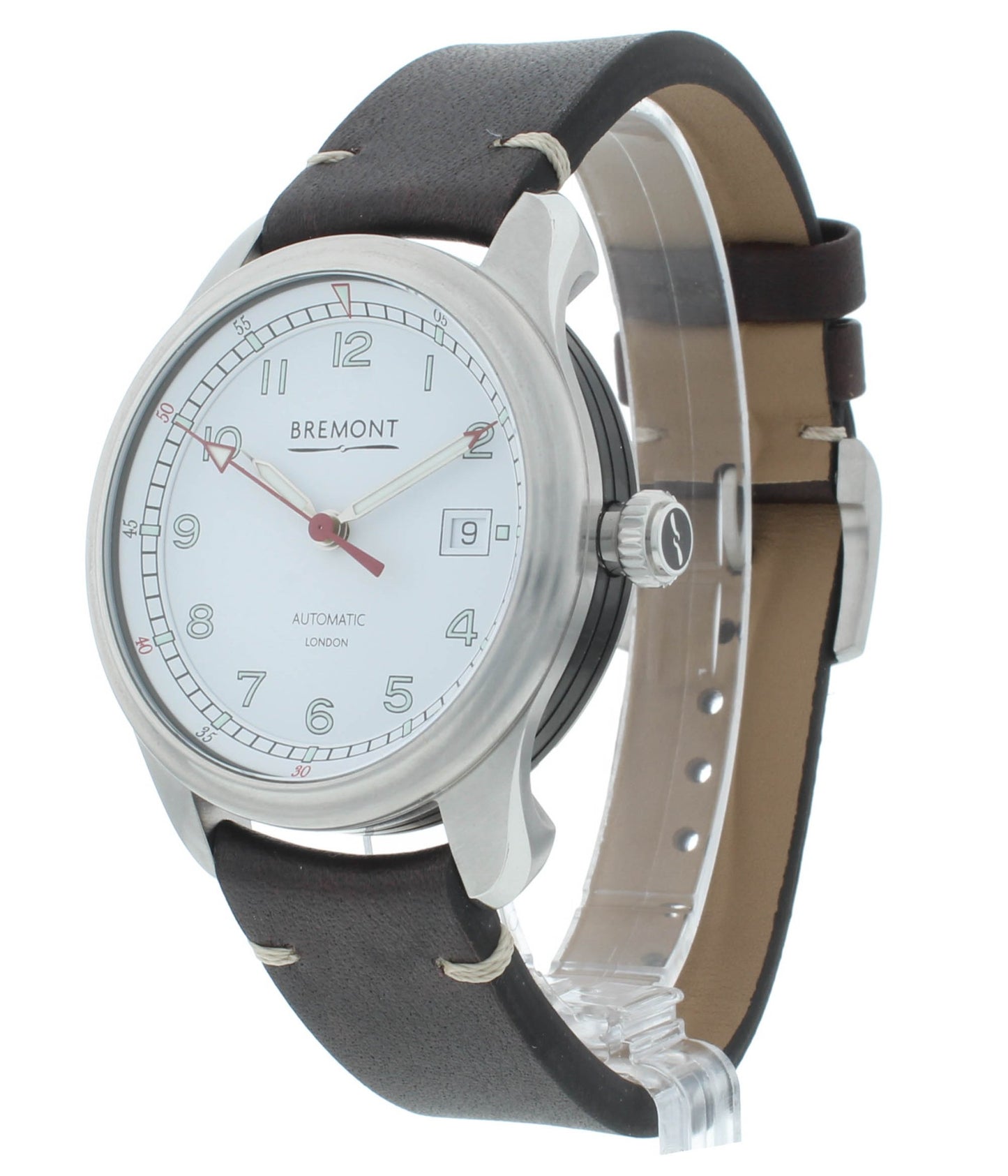 Bremont Airco Mach 1 White Dial 40mm Automatic Men’s Watch AIRCO-M1-WH-R-S
