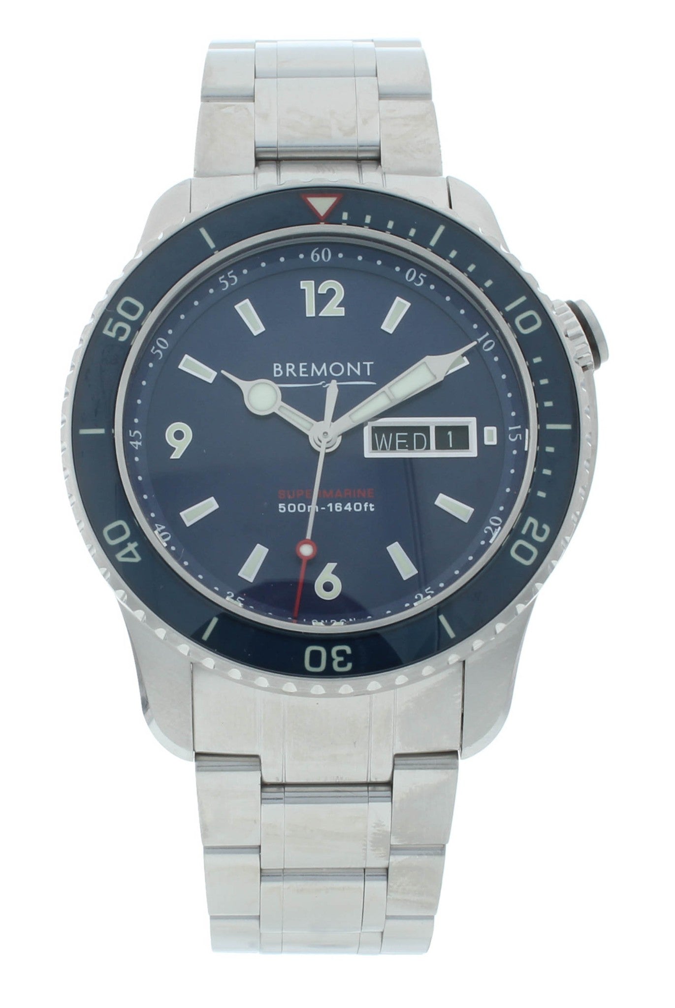 Bremont Supermarine S500 Blue Dial 43mm Automatic Men’s Watch S500-BL-2018-B