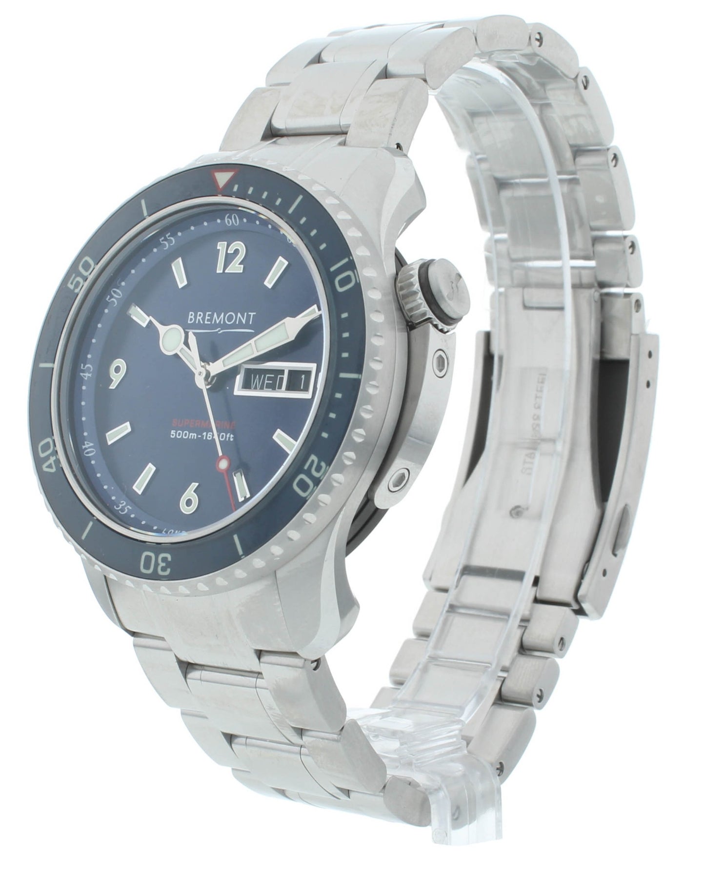 Bremont Supermarine S500 Blue Dial 43mm Automatic Men’s Watch S500-BL-2018-B