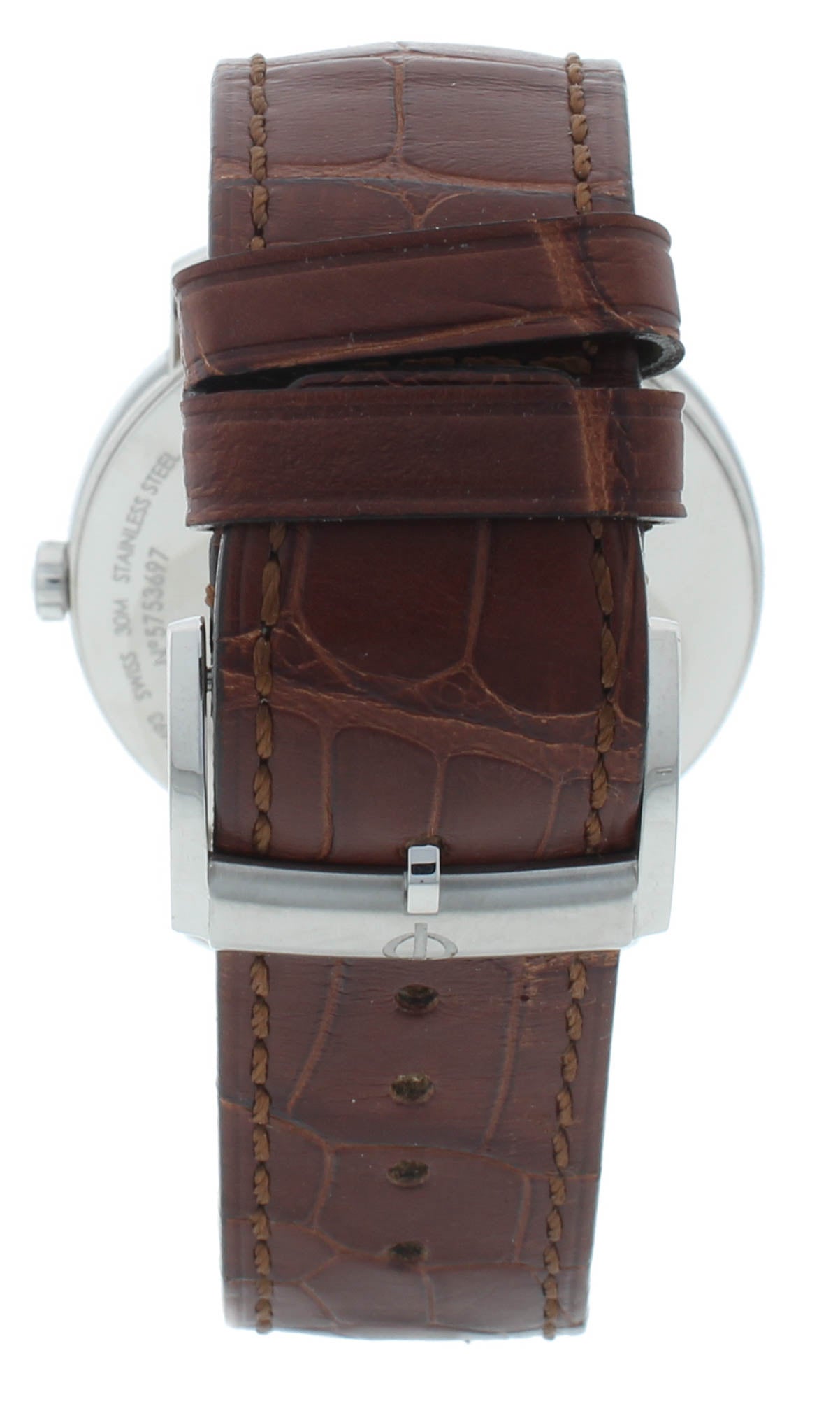 Pre-Owned Baume & Mercier Classima 42mm Silver Dial Quartz Men's Watch M0A10144