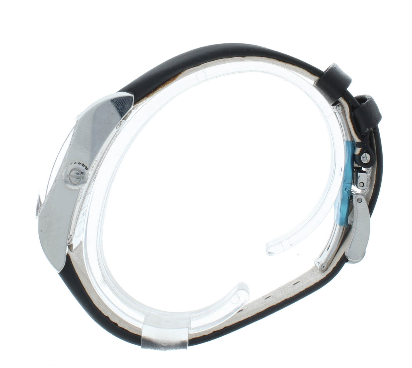 Baume & Mercier Hampton Milleis 27mm Quartz Black Dial Ladies Watch M0A10022