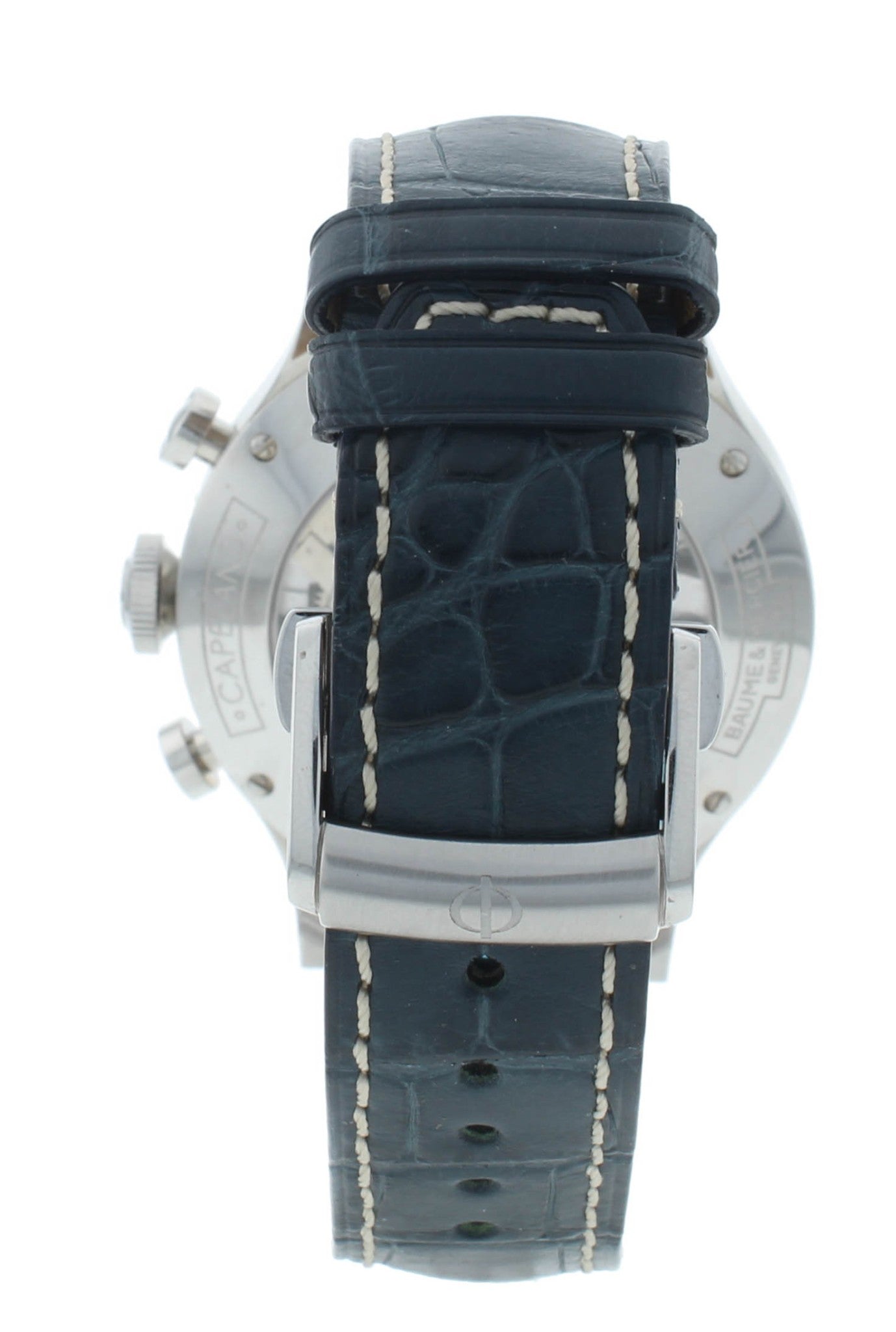 Baume & Mercier Capeland Automatic 44mm Silver Dial Chrono Men's Watch M0A10063