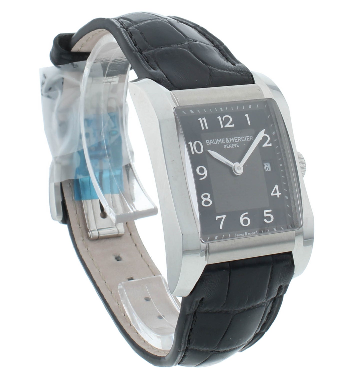 Baume & Mercier Hampton 27mm Quartz Black Dial Ladies Watch M0A10019