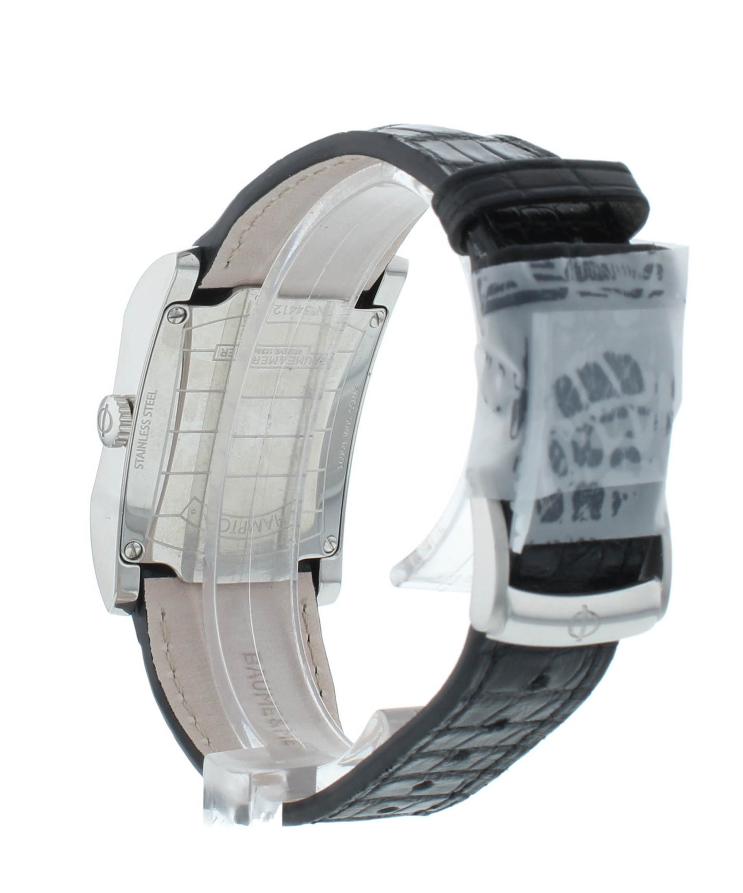 Baume & Mercier Hampton 27mm Quartz Black Dial Ladies Watch M0A10019