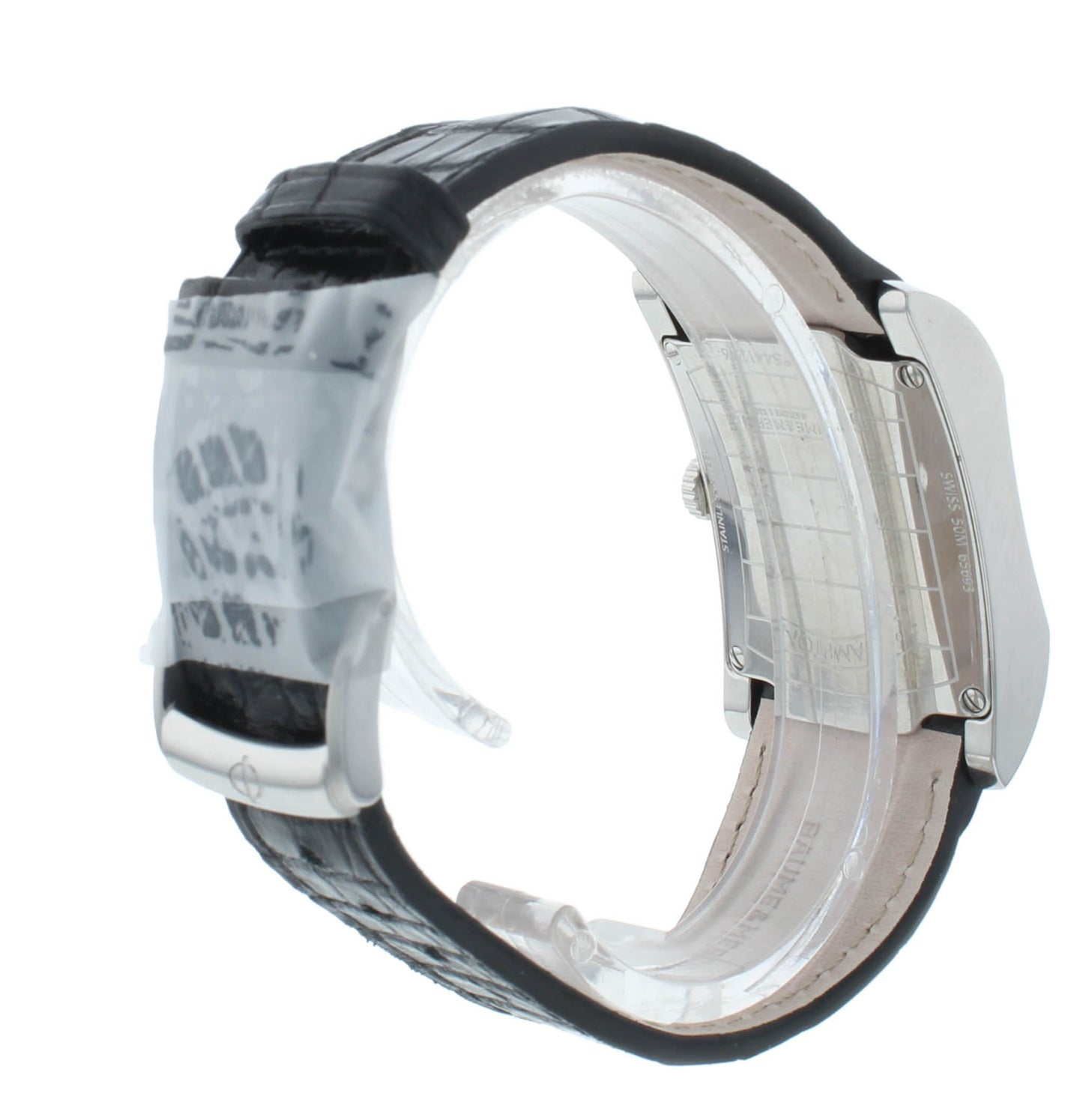 Baume & Mercier Hampton 27mm Quartz Black Dial Ladies Watch M0A10019