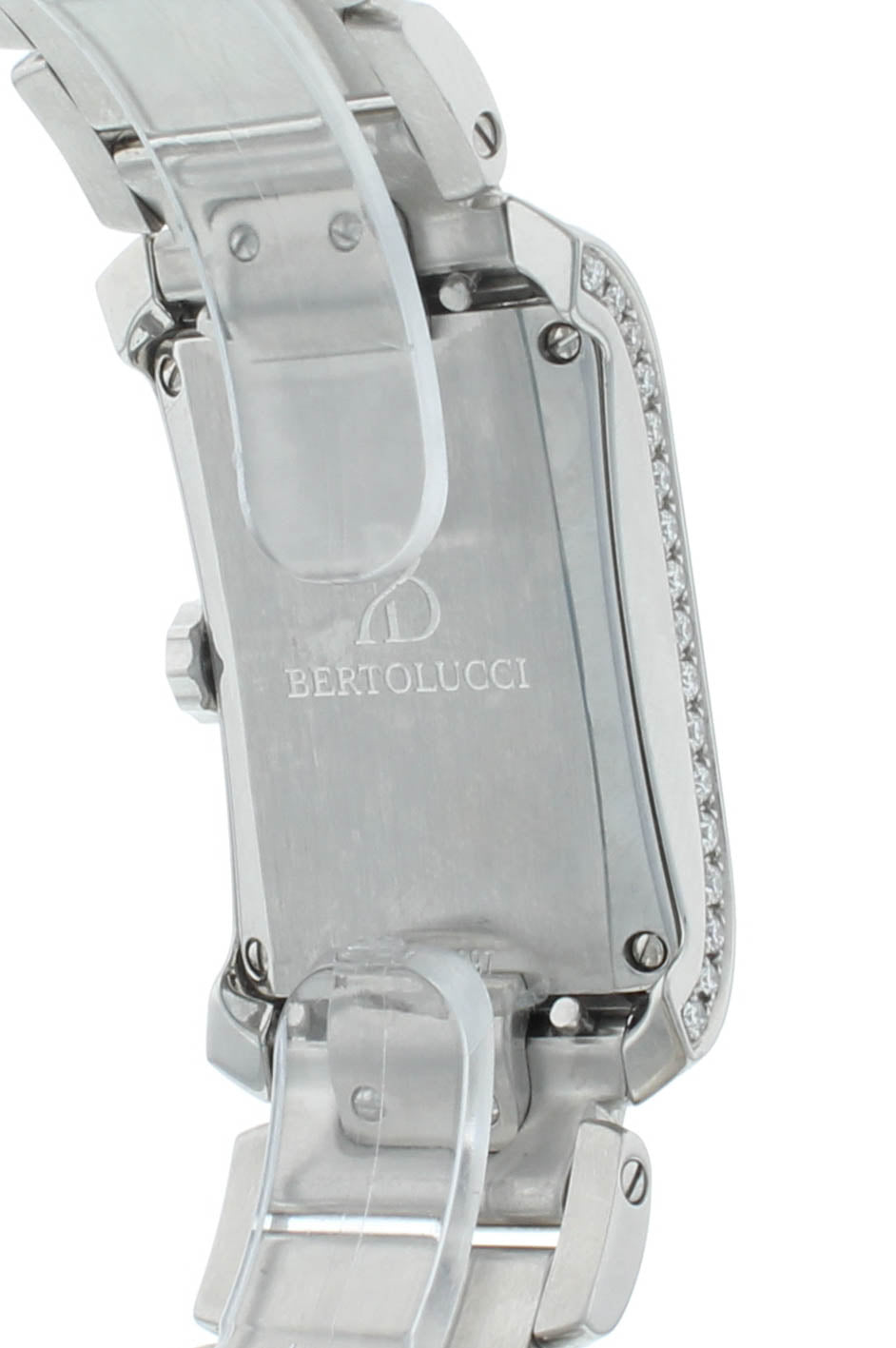 Bertolucci Fascino 23mm Quartz White Diamond Dial Ladies Watch 913.55.41.A.671