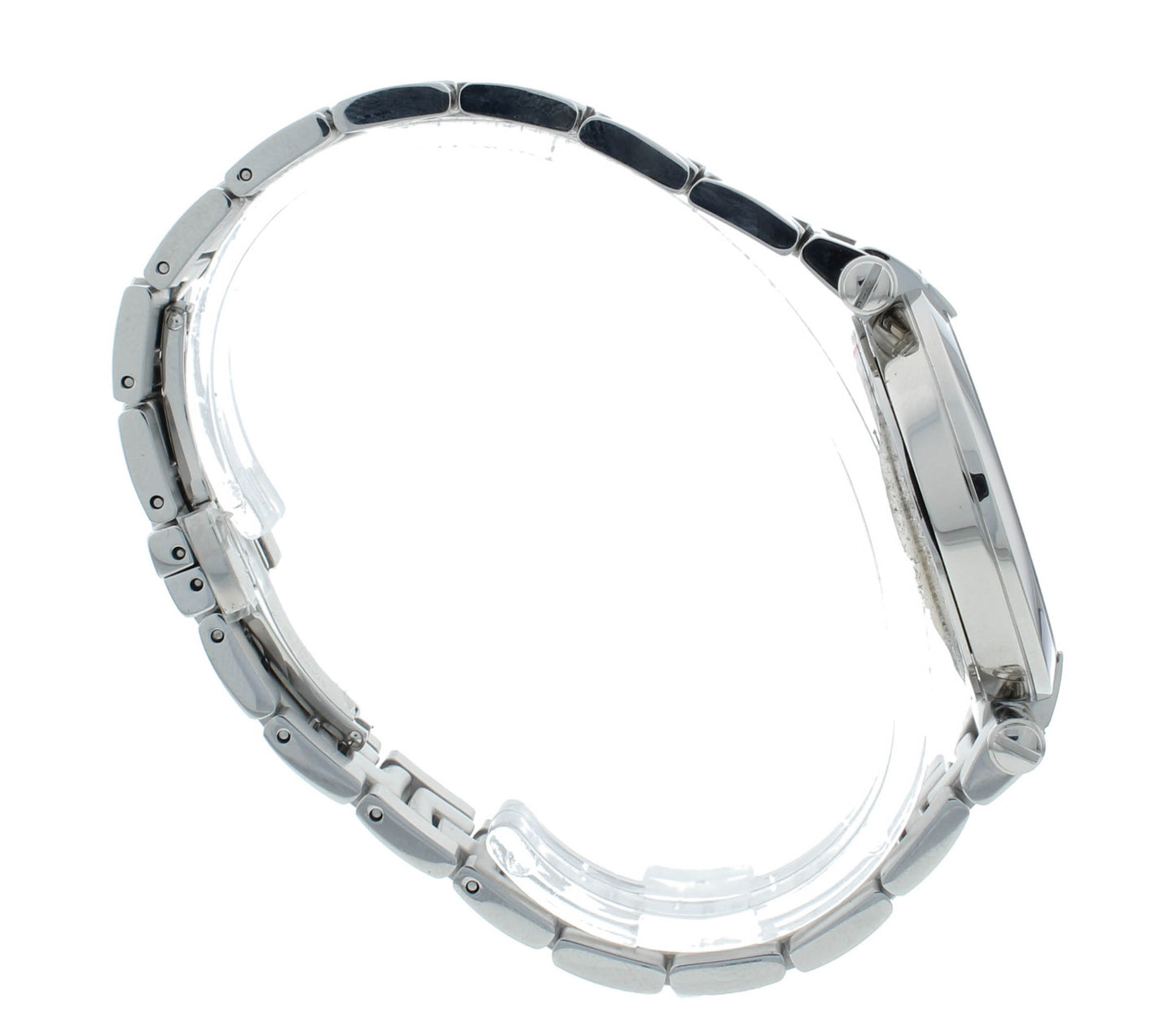 Versace Revive 35mm Quartz Black Dial Stainless Steel Ladies Watch VAI04 0016