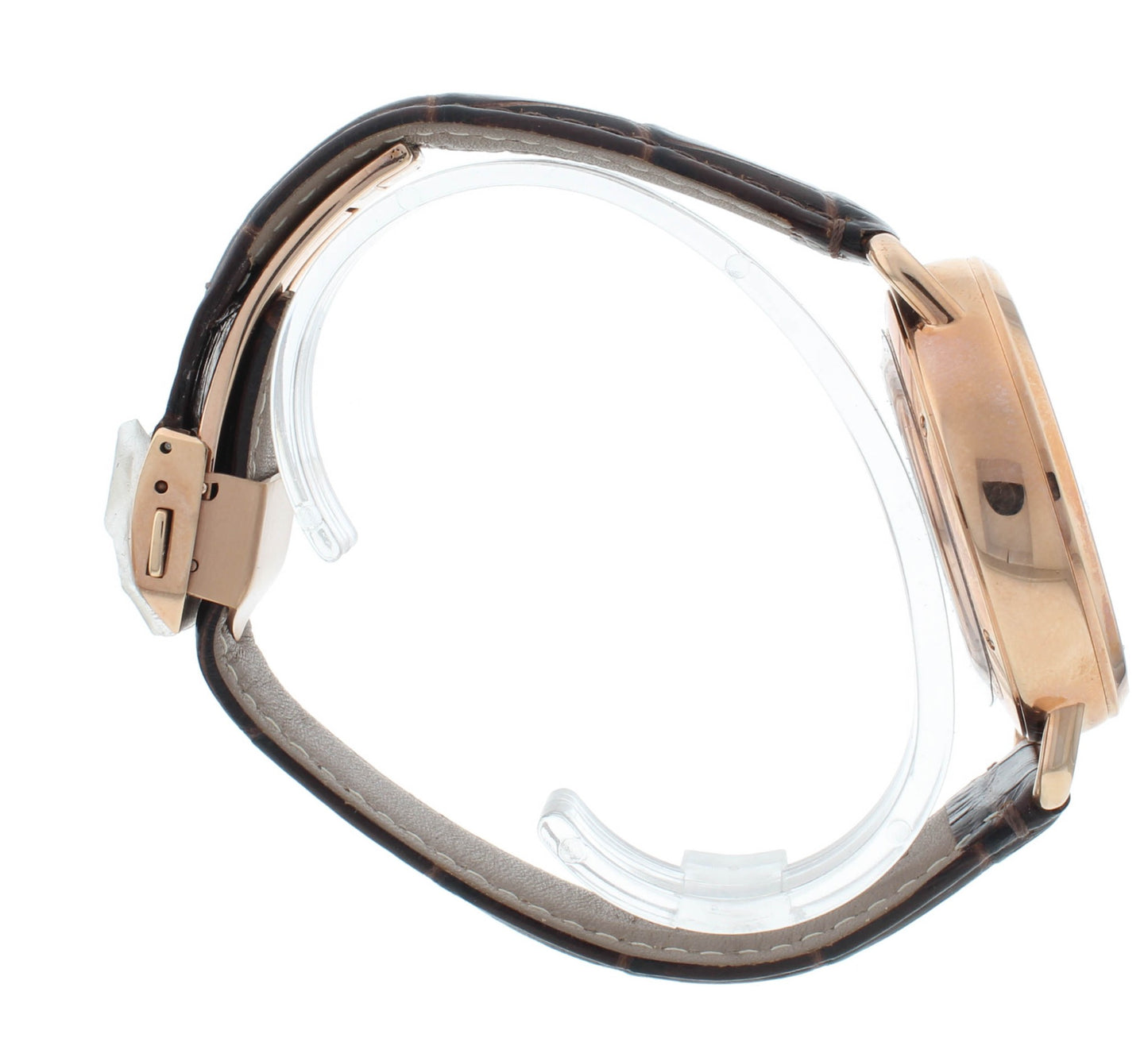 Colomer & Son 41mm Automatic Silver Poker Dial Rose Gold Tone Men's Watch CSN08