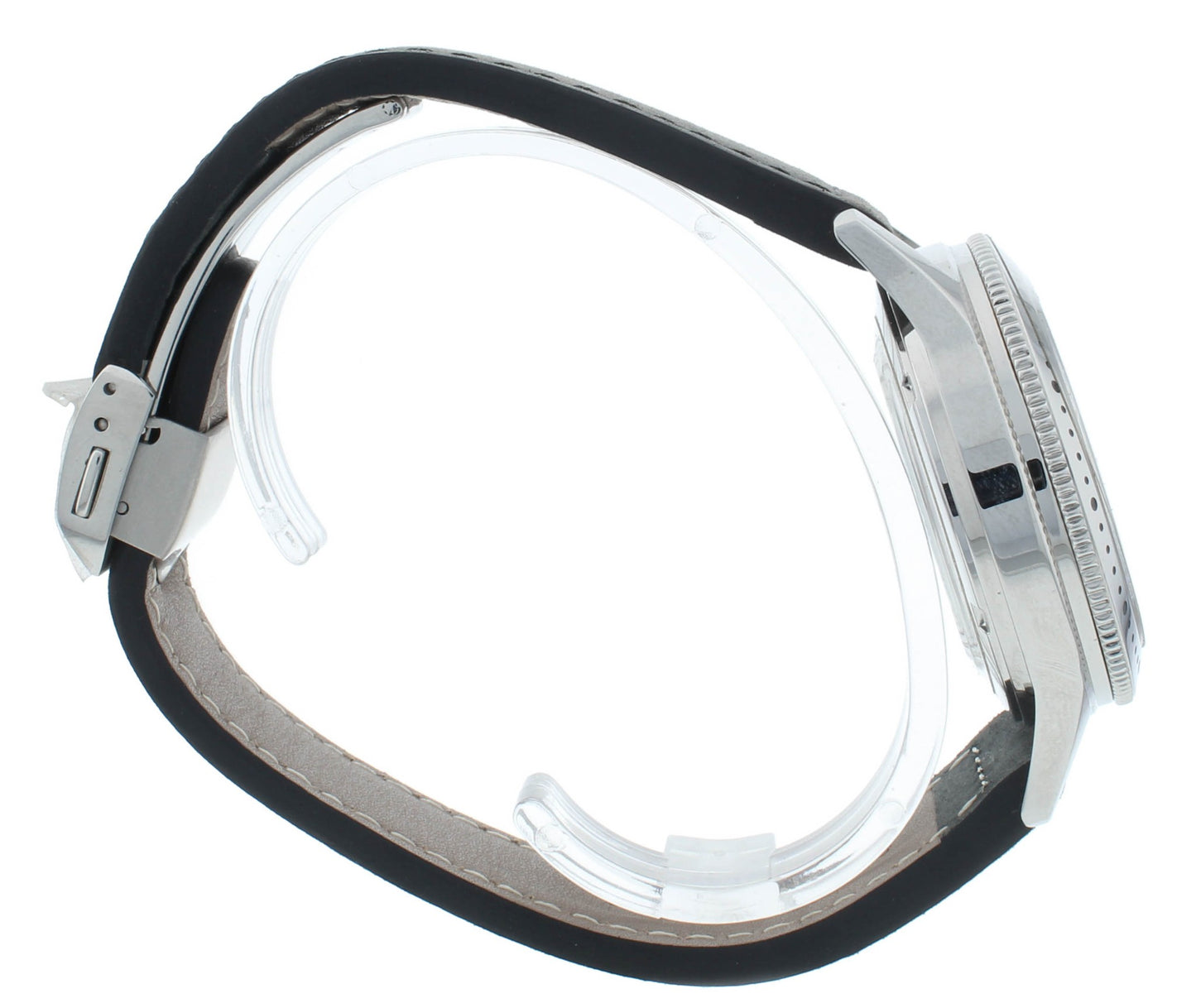 Colomer & Son 40mm Automatic Moon-Phase Gray Leather Strap Men's Watch CS 03