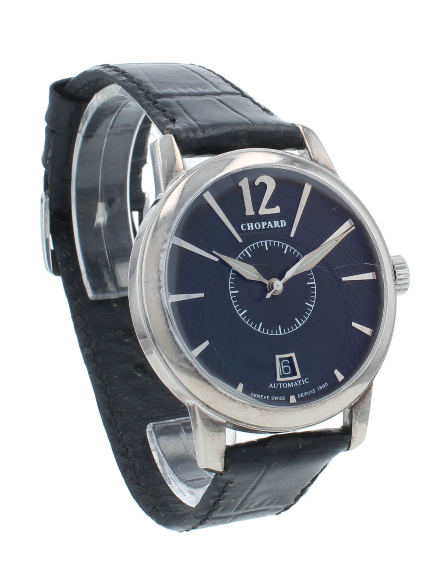 Montblanc Heritage Chronometrie 38mm Manual Silver Dial Men's Watch 112515