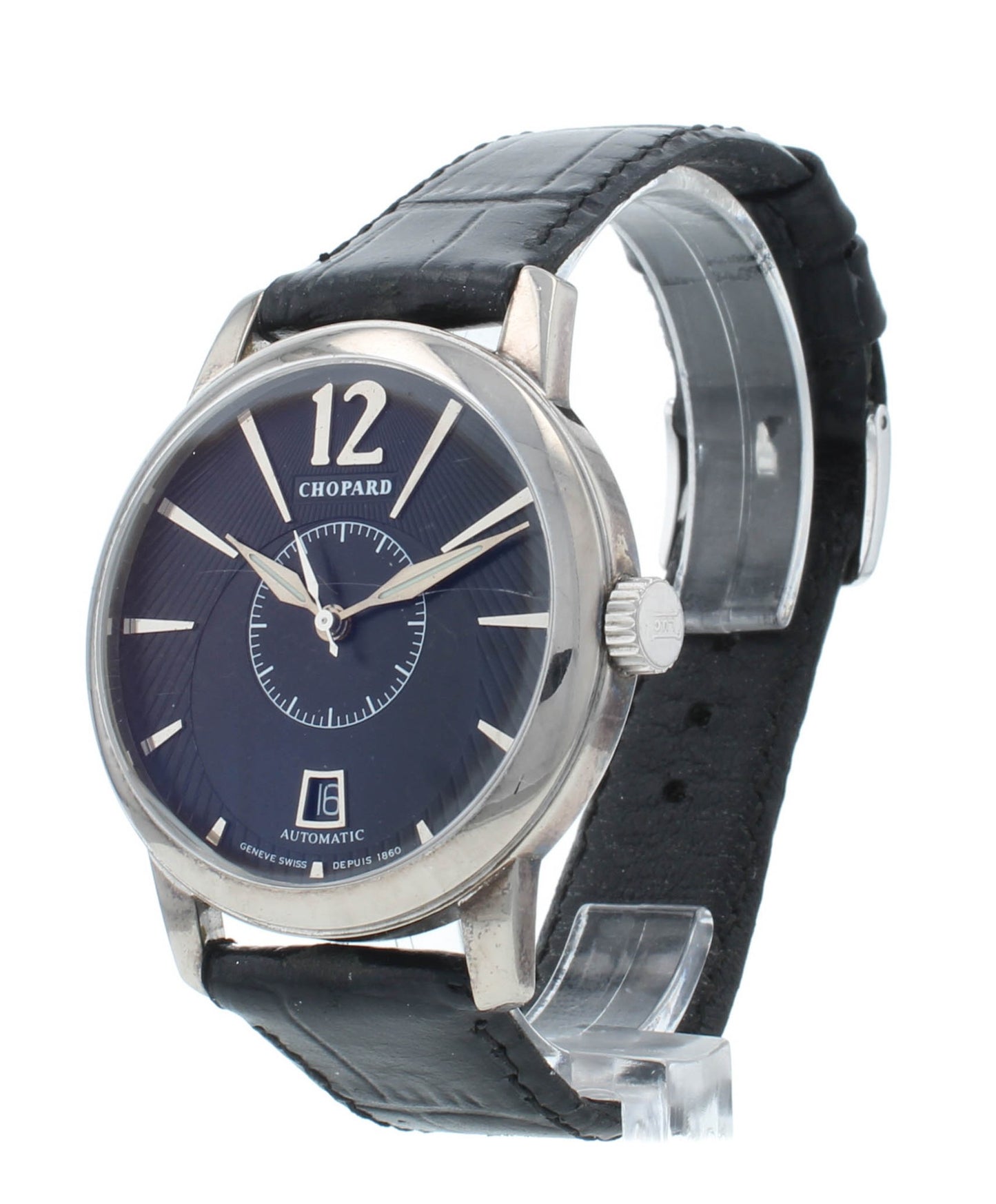 Montblanc Heritage Chronometrie 38mm Manual Silver Dial Men's Watch 112515