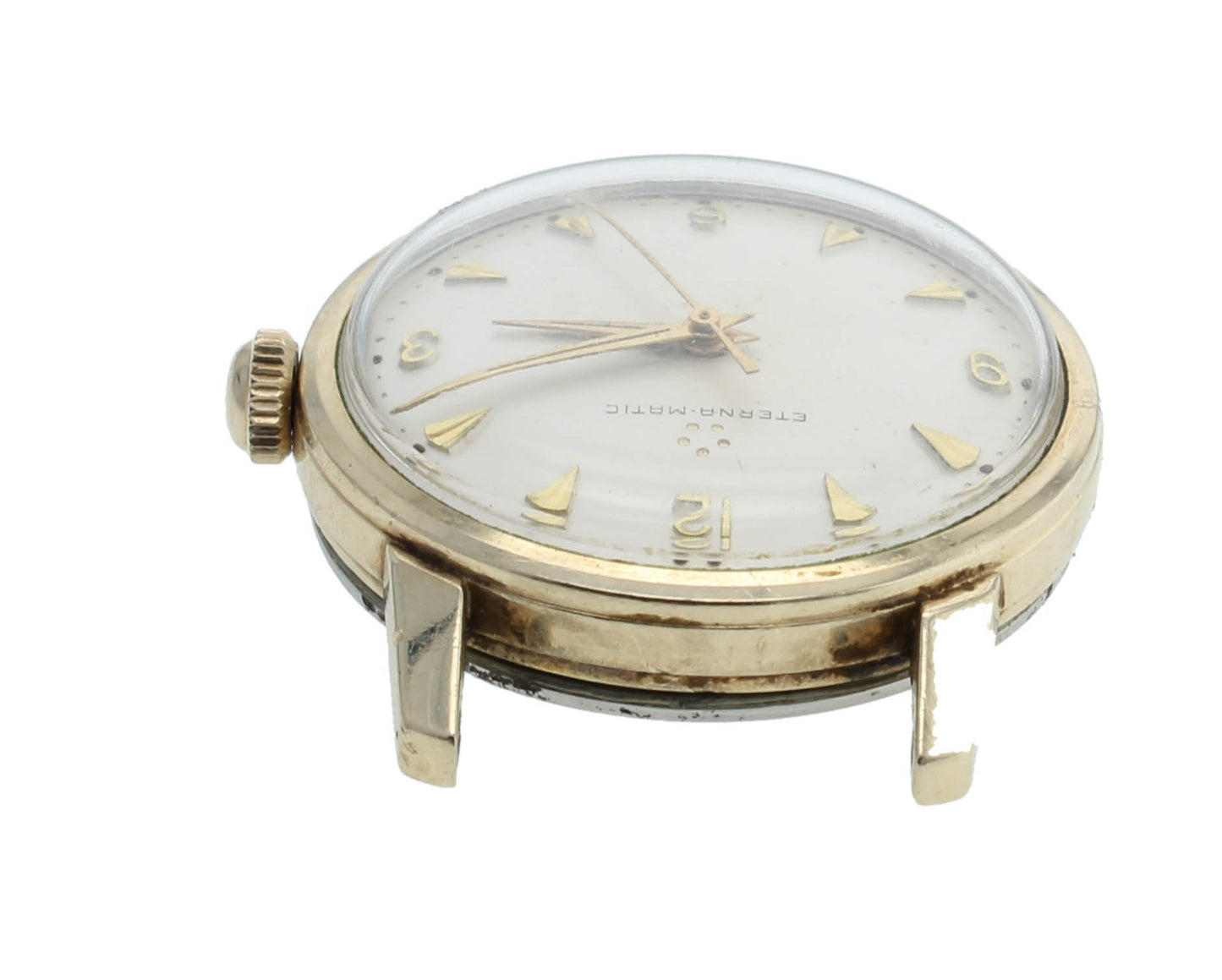 Eterna Eternamatic Head Only 32mm Automatic Gold Filled Vintage Men's Watch
