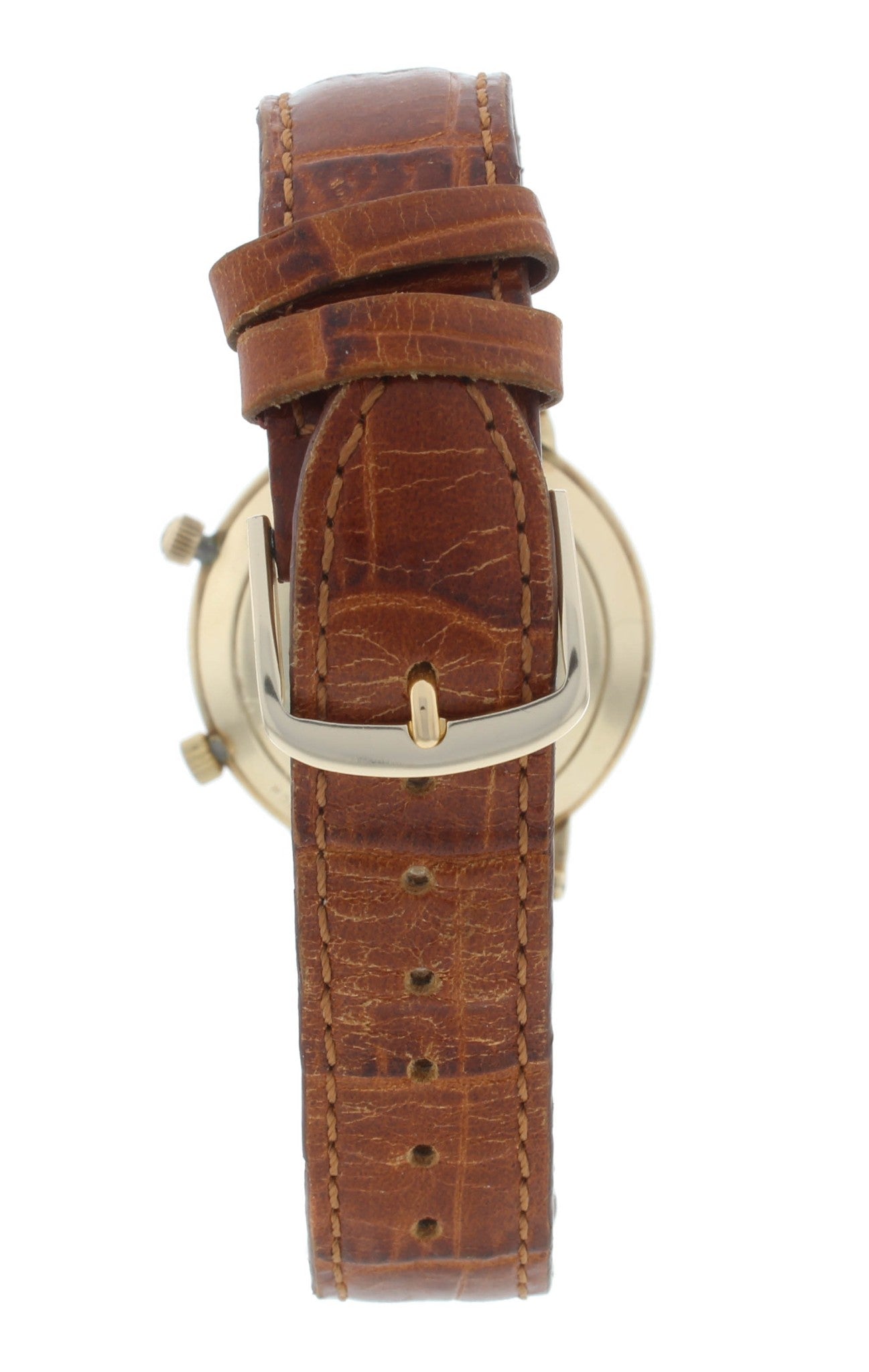 Jaeger-LeCoultre Memodate Alarm 34mm 10k Gold Filled Manual Vintage Men's Watch