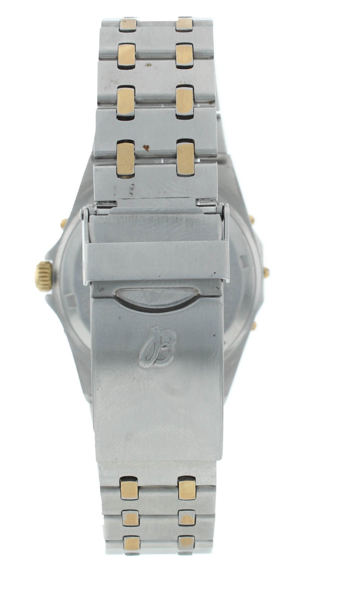 Breitling Eric Tabarly Quartz 35mm Two-Tone Steel Beige Dial Vintage Men's Watch