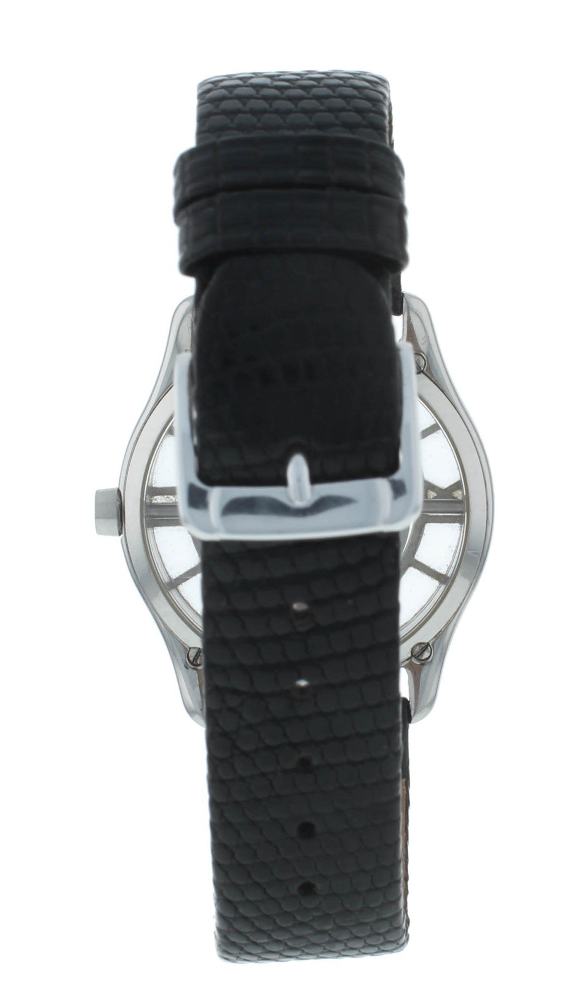 Corum Mystere 38mm Quartz Steel Transparent Dial Men's Watch 138.500.20