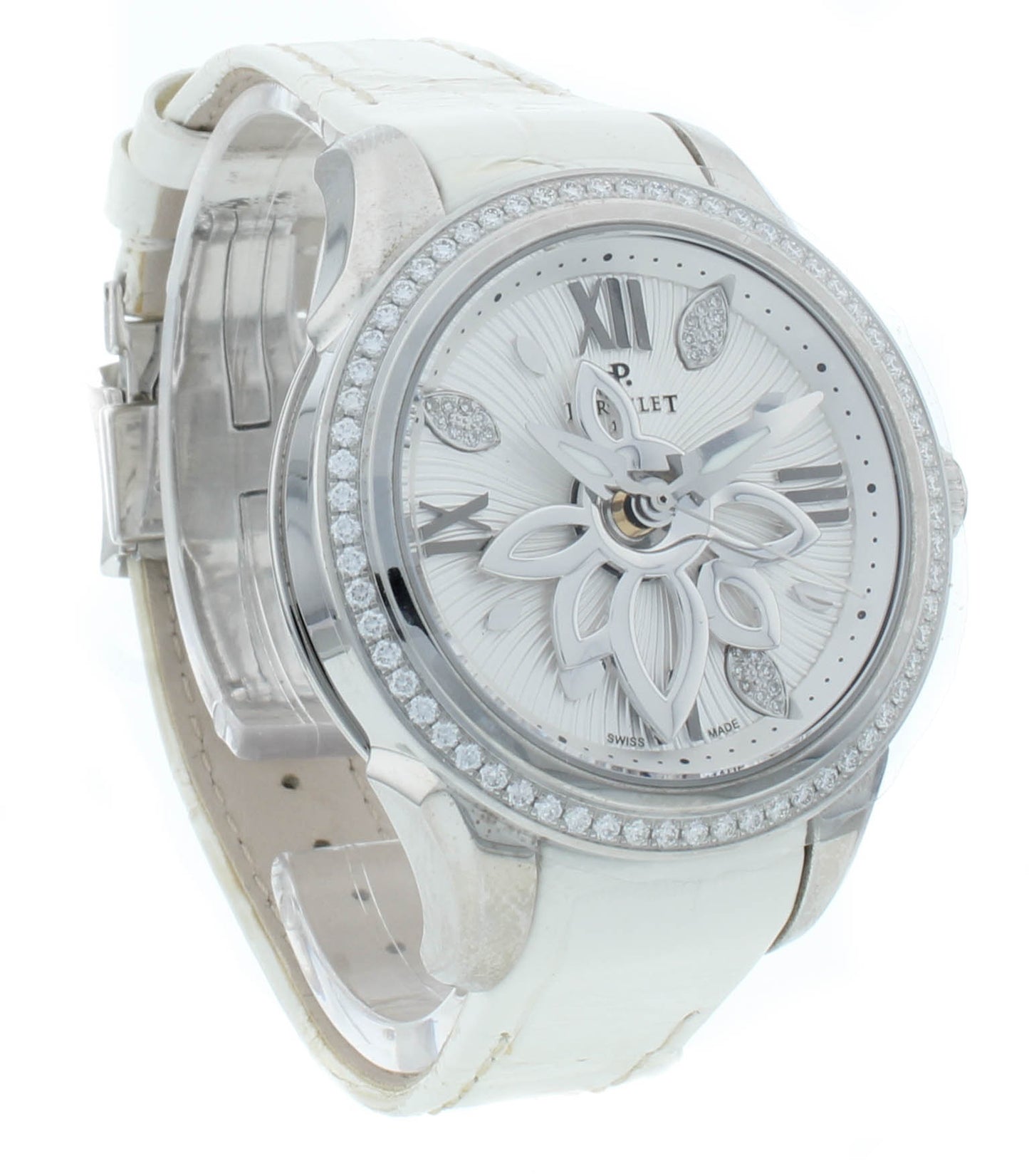 Perrelet Diamond Flower Diamond Bezel Automatic 36.5mm Ladies Watch A2066/1