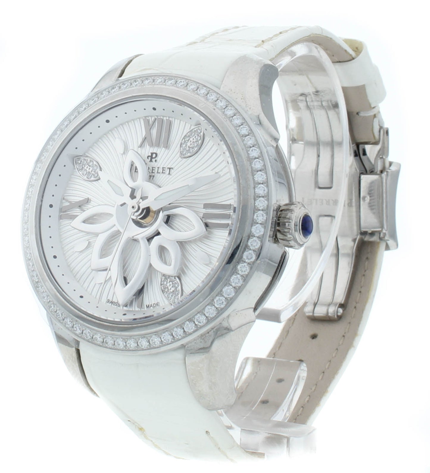 Perrelet Diamond Flower Diamond Bezel Automatic 36.5mm Ladies Watch A2066/1