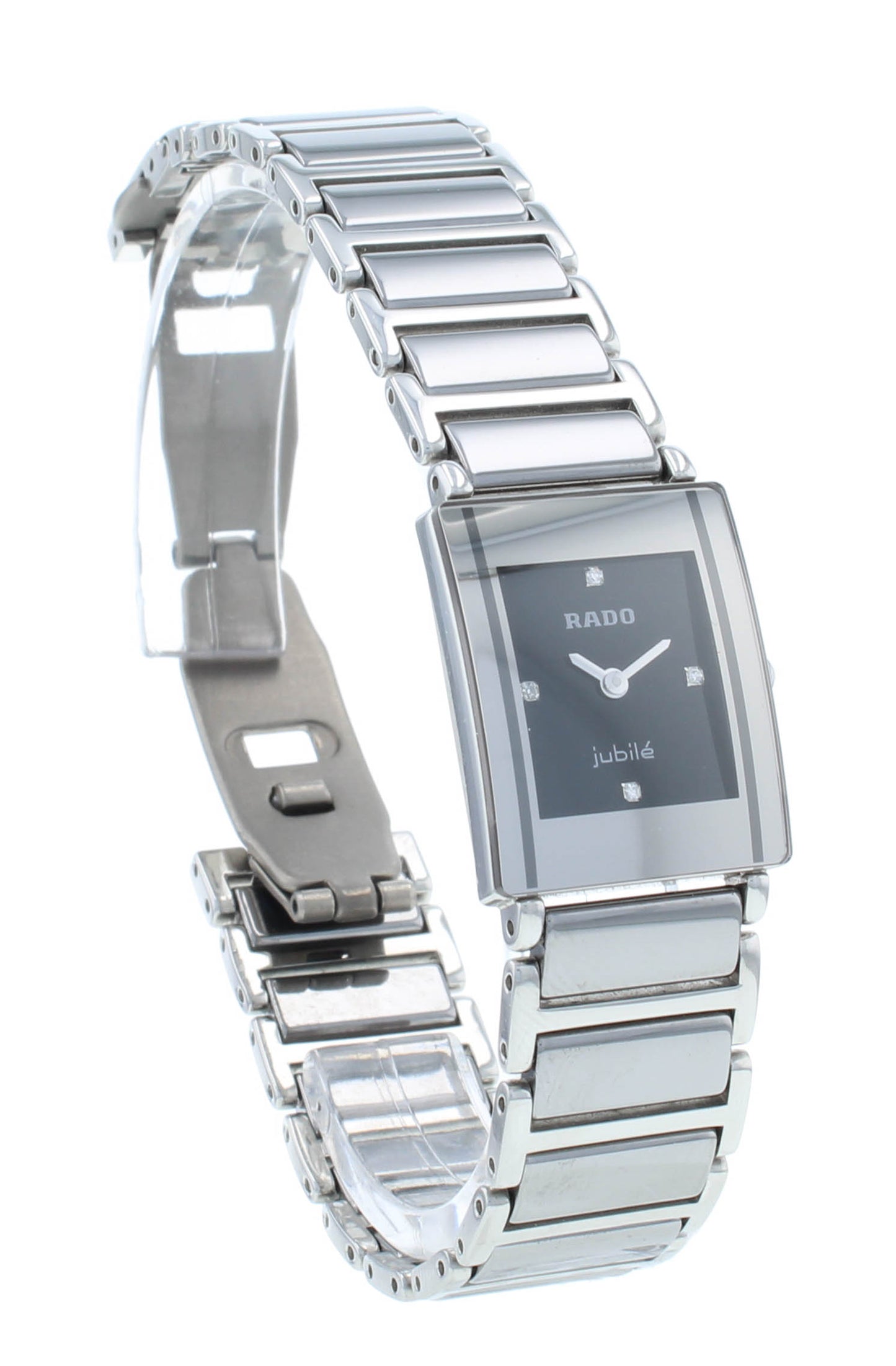 Rado Integral Quartz Diamond 18mm Ceramic Case & Bracelet Ladies Watch R20488722