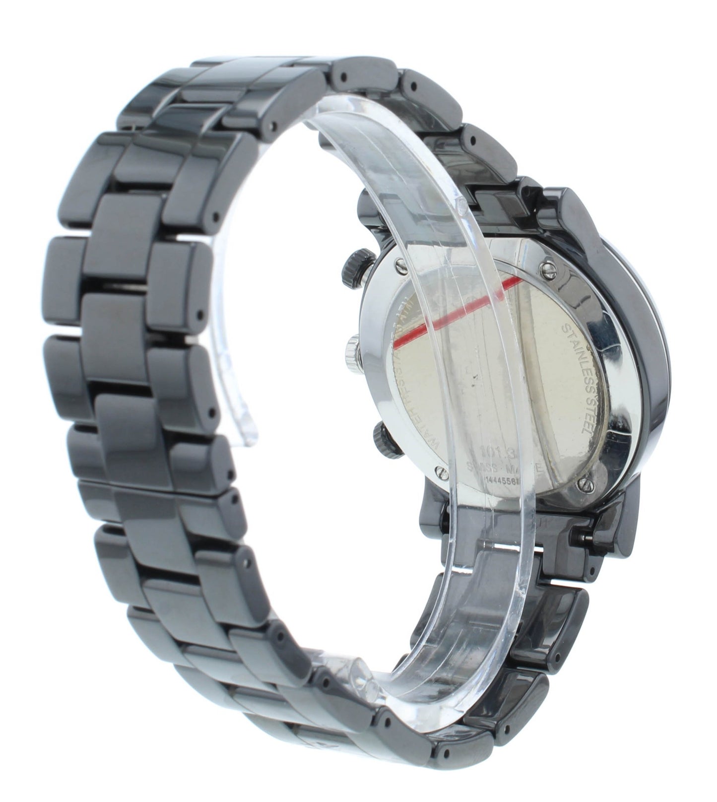 Gucci G-Chrono Ceramic Chronograph Black Dial Men's 38mm Quartz Watch YA101352