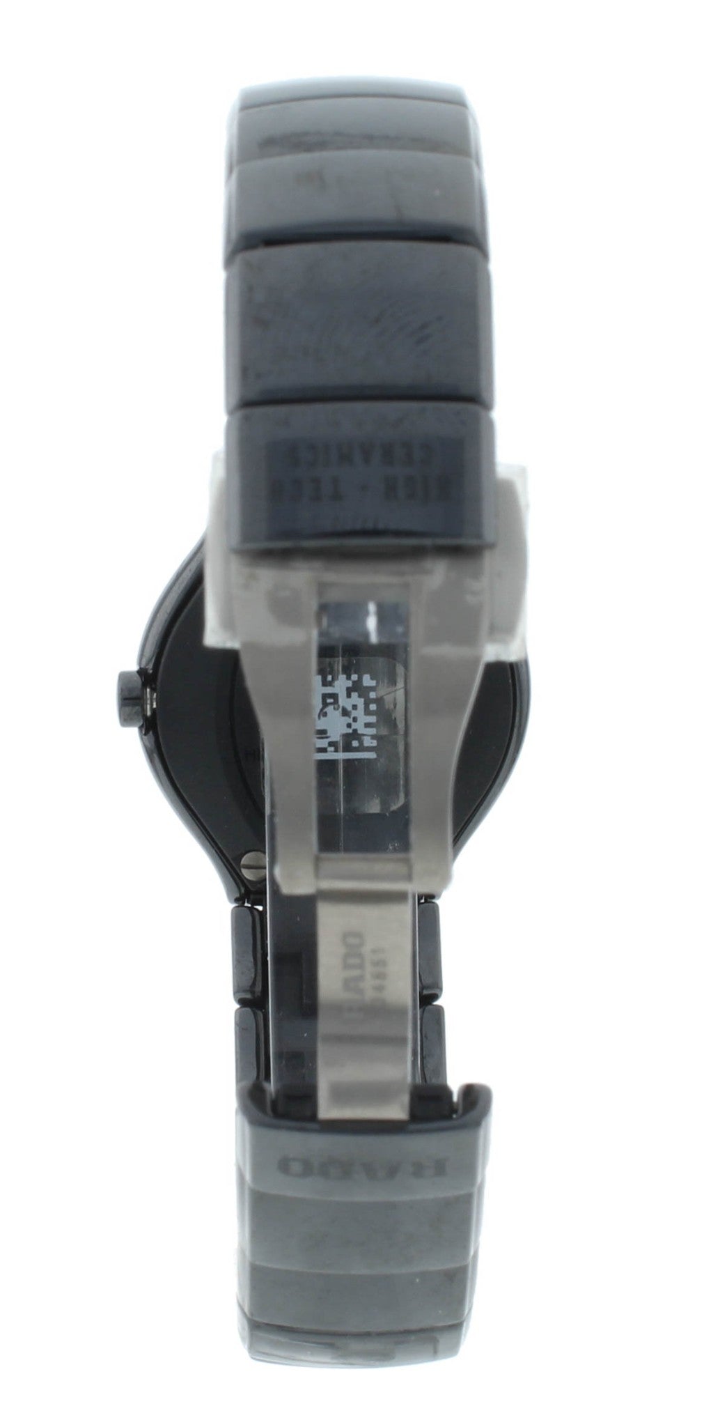 Rado True Jubile 27mm Ceramic Black Diamond Dial Quartz Ladies Watch R27655732