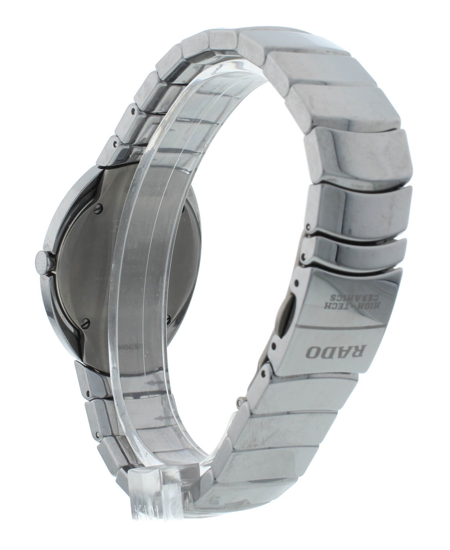 Rado Ovation 29mm Quartz Black Diamond Dial Cermaic Ladies Watch R26494712