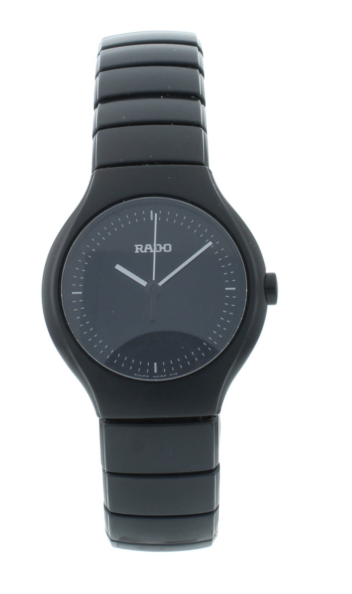 Rado True Jubile 26mm Ceramic Black Dial Quartz Ladies Watch R27817152