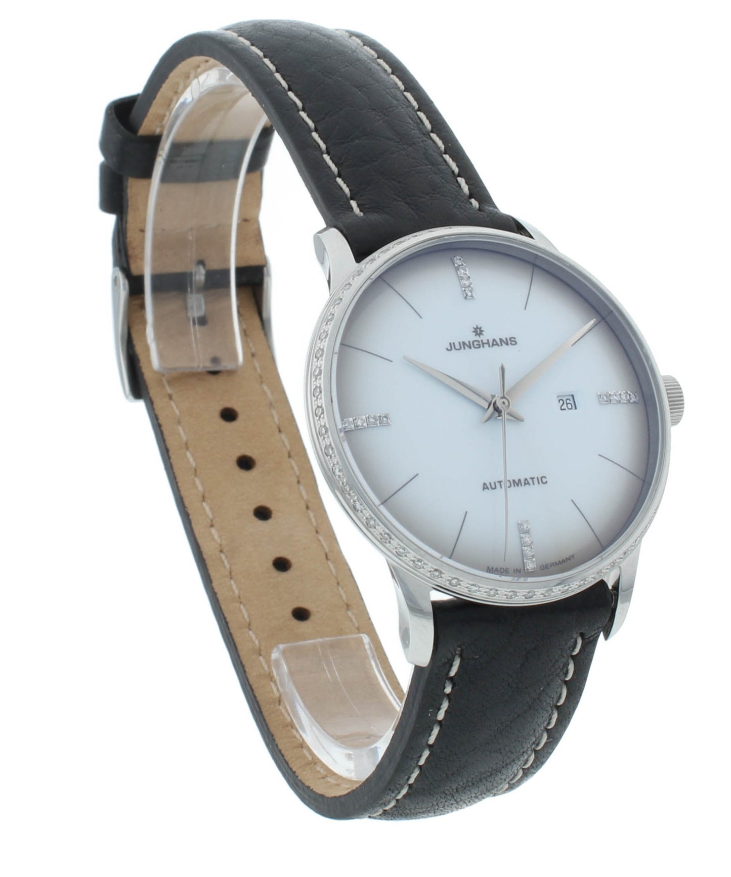 Junghans Meister Damen Automatic White Dial 33mm Ladies Watch 27/4847.00