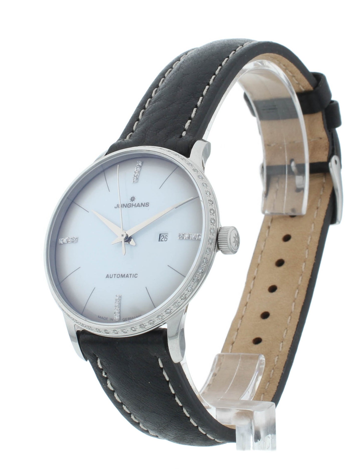 Junghans Meister Damen Automatic White Dial 33mm Ladies Watch 27/4847.00