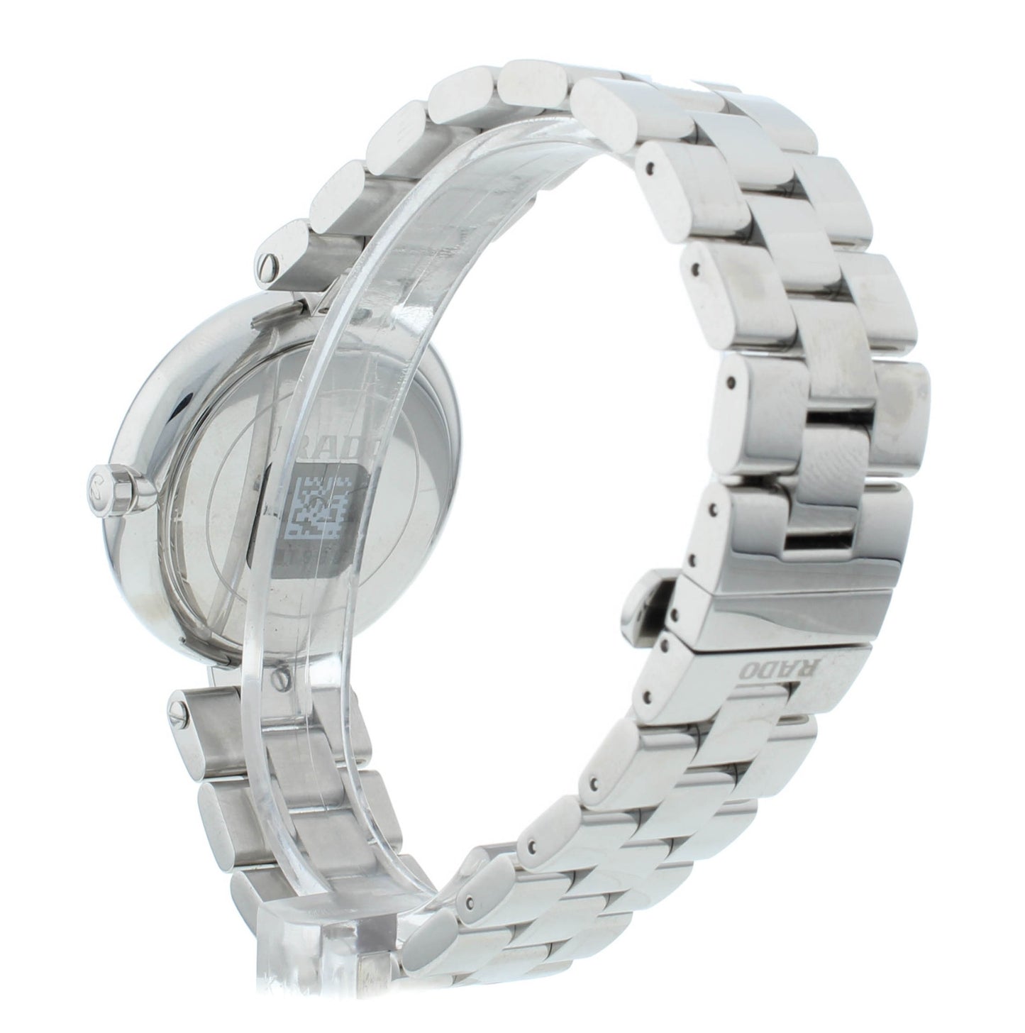 Rado Coupole 36mm Quartz Black Dial Stainless Steel Ladies Watch R22852703