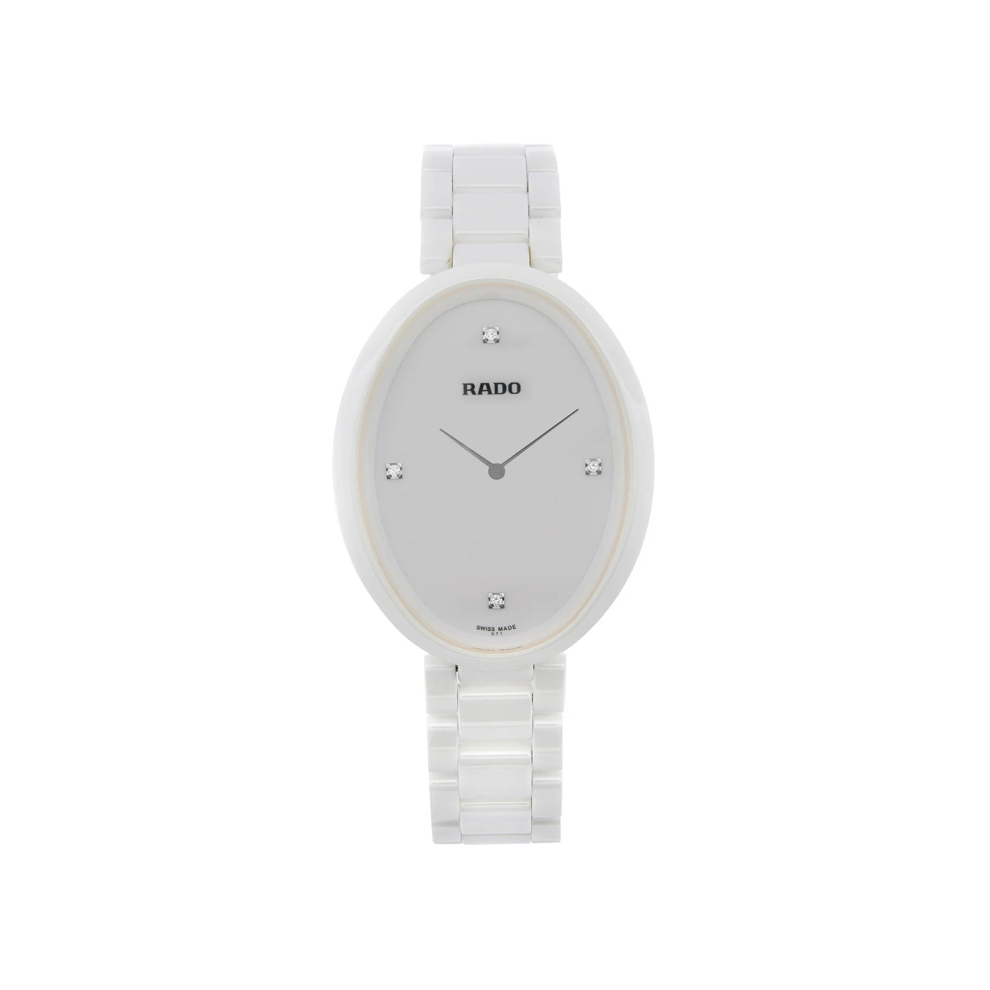 Rado Esenza Touch 33mm Quartz White Diamond Dial Ceramic Ladies Watch R53092712