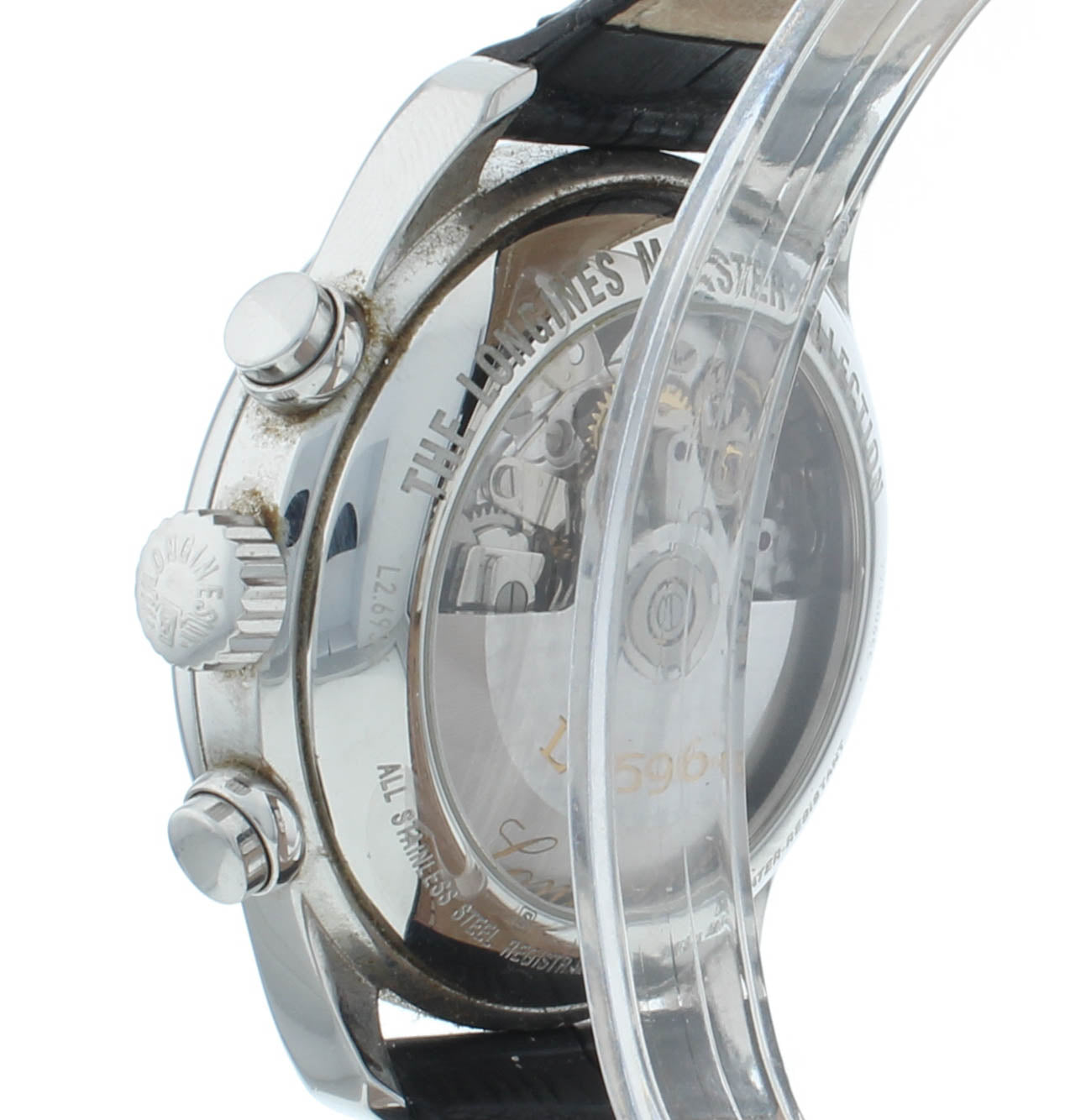 Longines Master Collection Chrono 44mm Auto Black Dial Men's Watch L2.693.4.51.7
