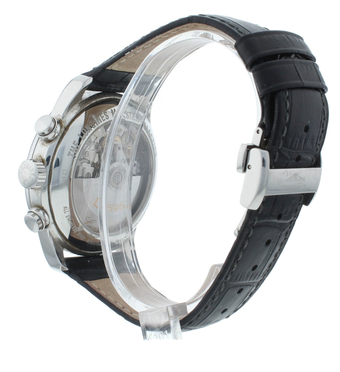 Longines Master Collection Chrono 44mm Auto Black Dial Men's Watch L2.693.4.51.7