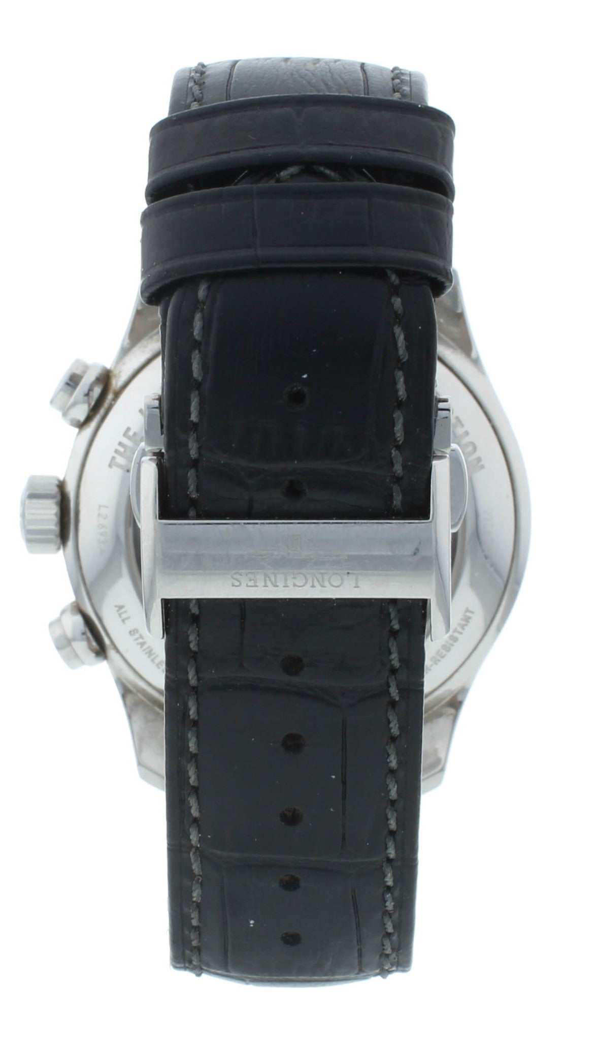 Longines Master Collection Chrono 44mm Auto Black Dial Men's Watch L2.693.4.51.7
