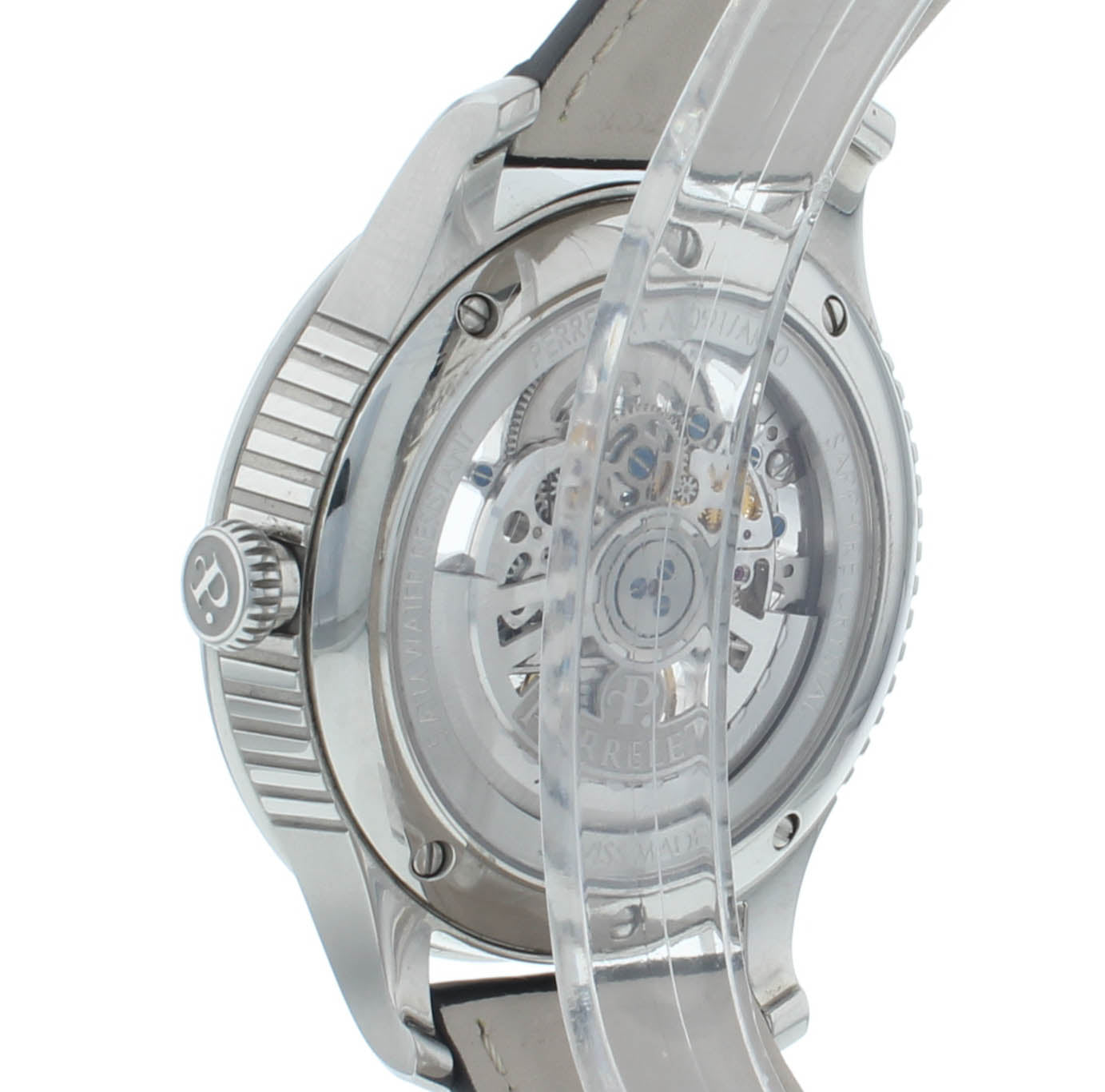 Pre-Owned Perrelet Double Rotor Skeleton 42.5mm Automatic Men’s Watch A1091/2