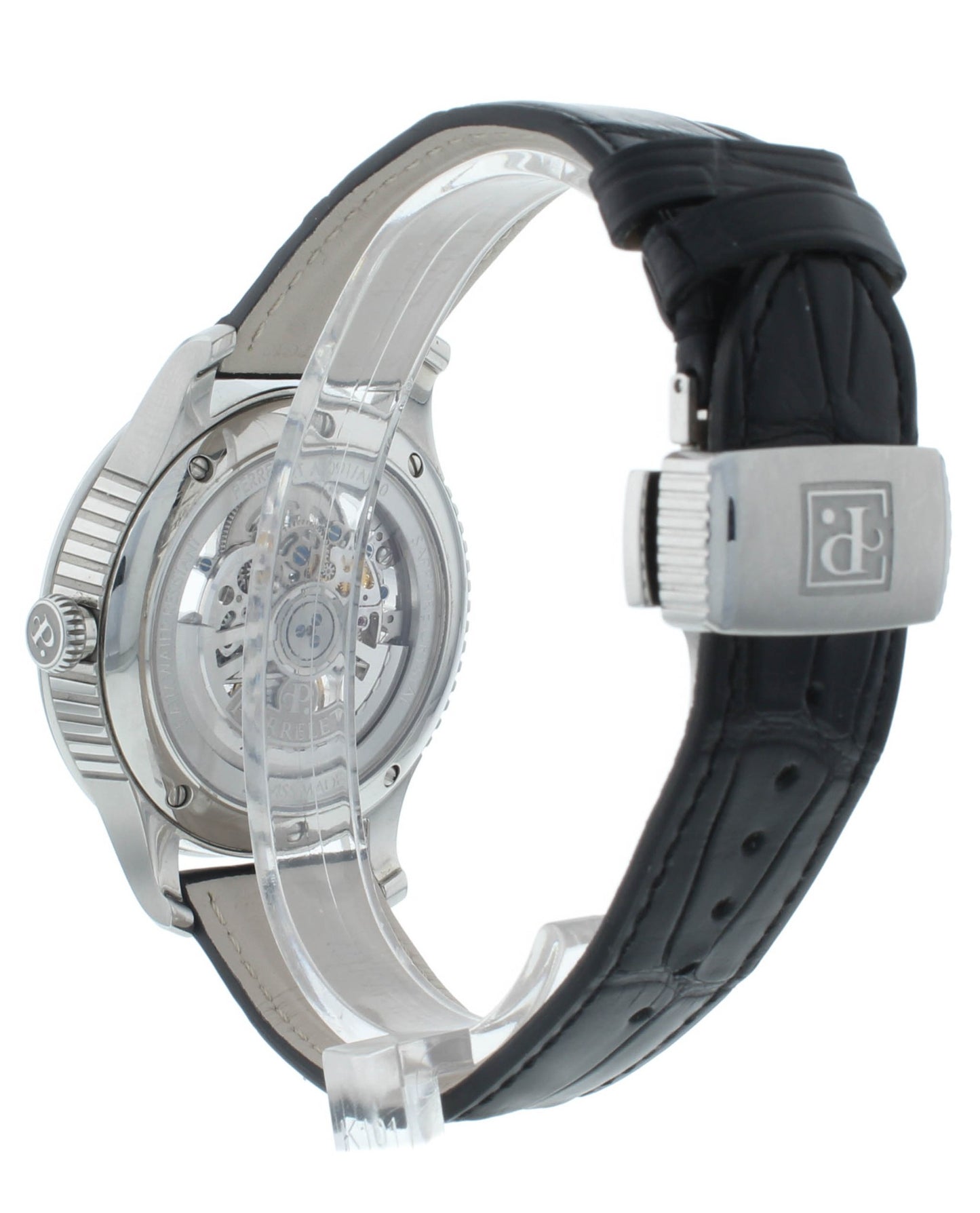 Pre-Owned Perrelet Double Rotor Skeleton 42.5mm Automatic Men’s Watch A1091/2