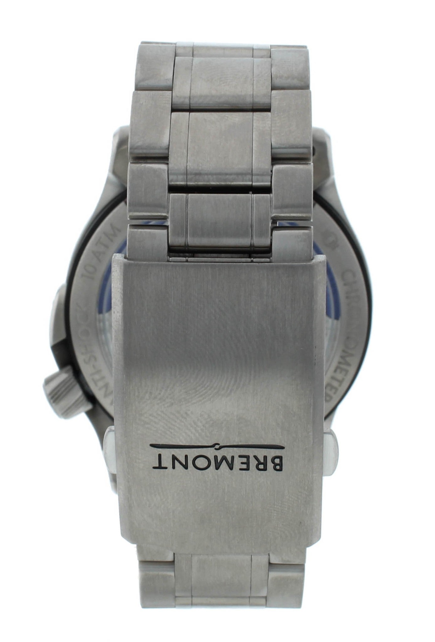 Pre-Owmed Bremont ionBird Black Dial 43mm Automatic Titanium Men's Watch 12020-B