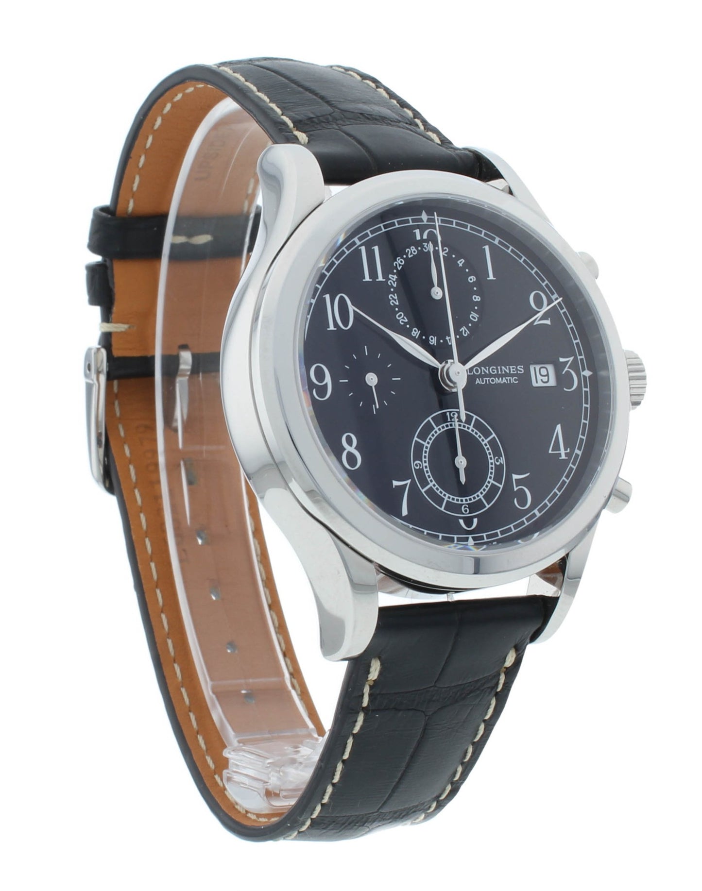 Longines Heritage Classic Chronograph 41mm Black Dial Men's Watch L2.815.4.53.0