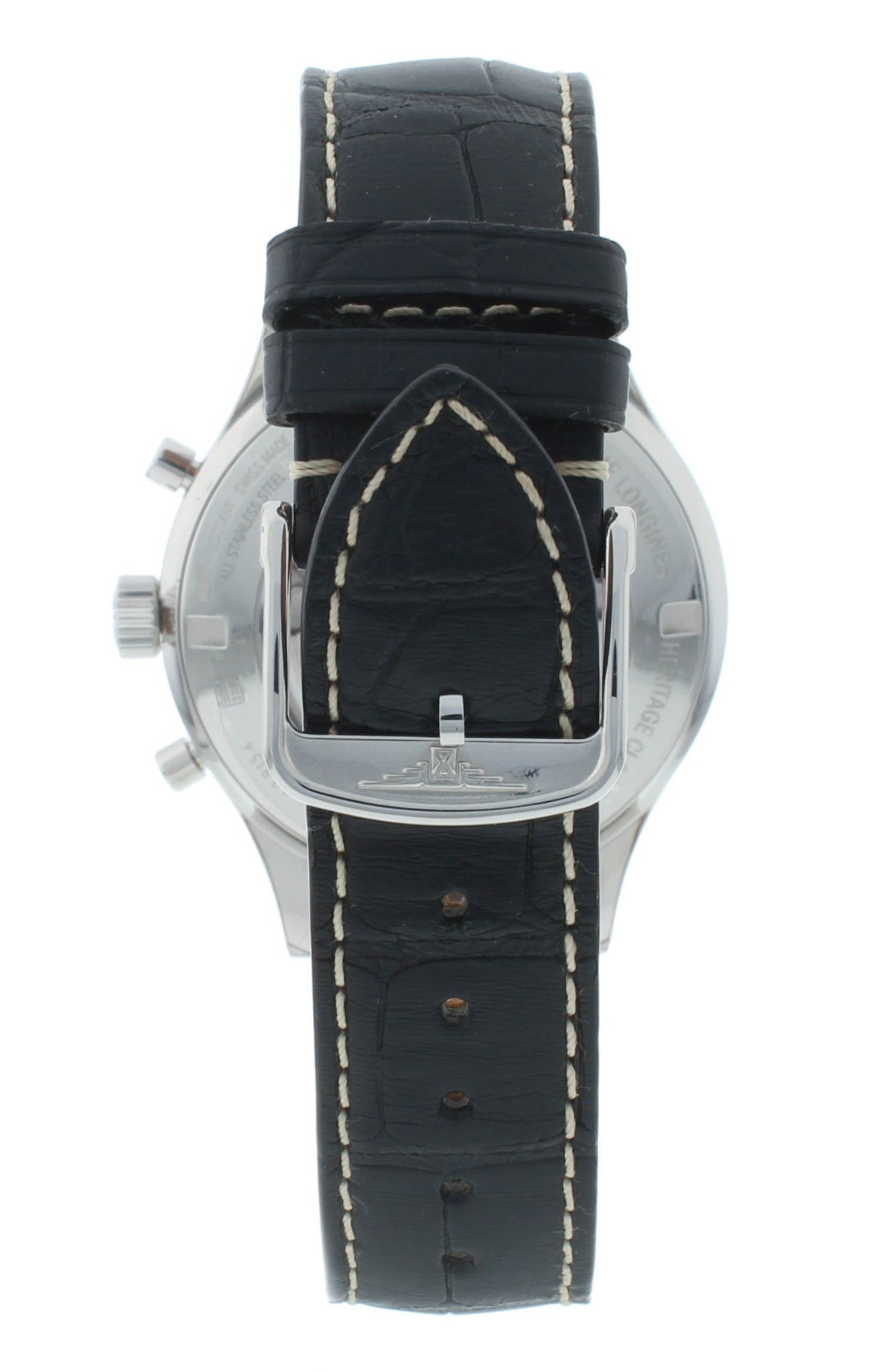 Longines Heritage Classic Chronograph 41mm Black Dial Men's Watch L2.815.4.53.0