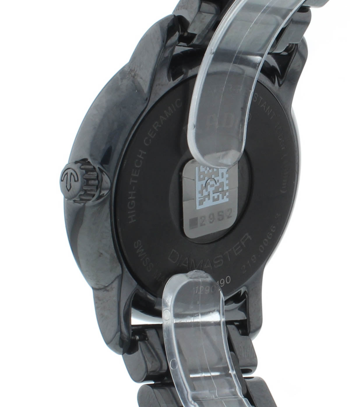 Rado DiaMaster Quartz 40mm Ceramic Black Dial Men's Watch R14066182