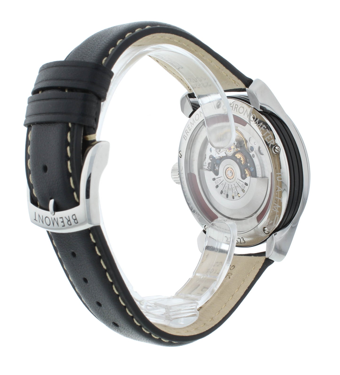 Bremont Solo 43mm Automatic White Dial Chronometer Men's Watch SOLO43-P-WH-R-S