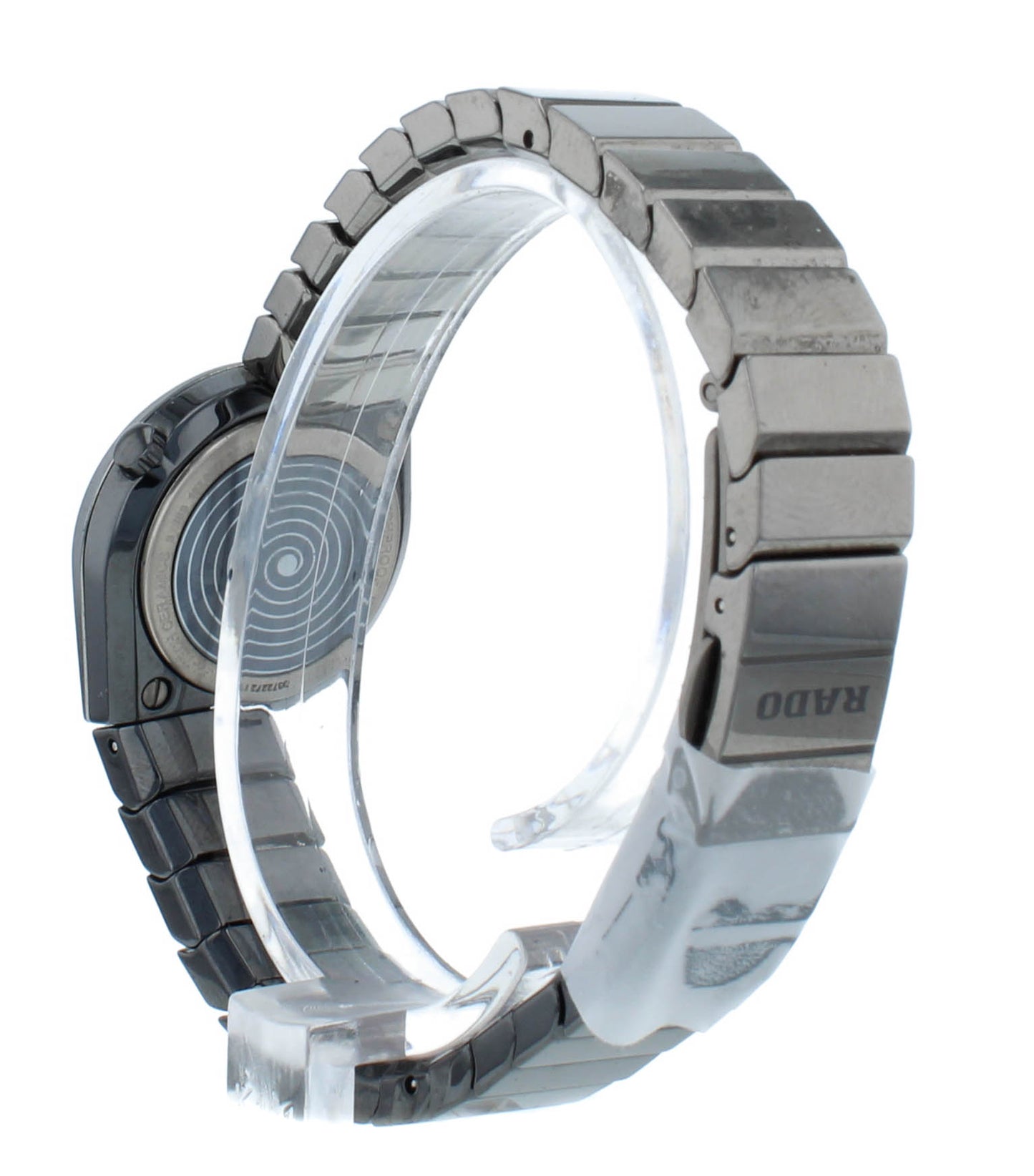 Rado Integral 24mm Silver Dial Ceramic Quartz Ladies Watch 153.0473.3.010