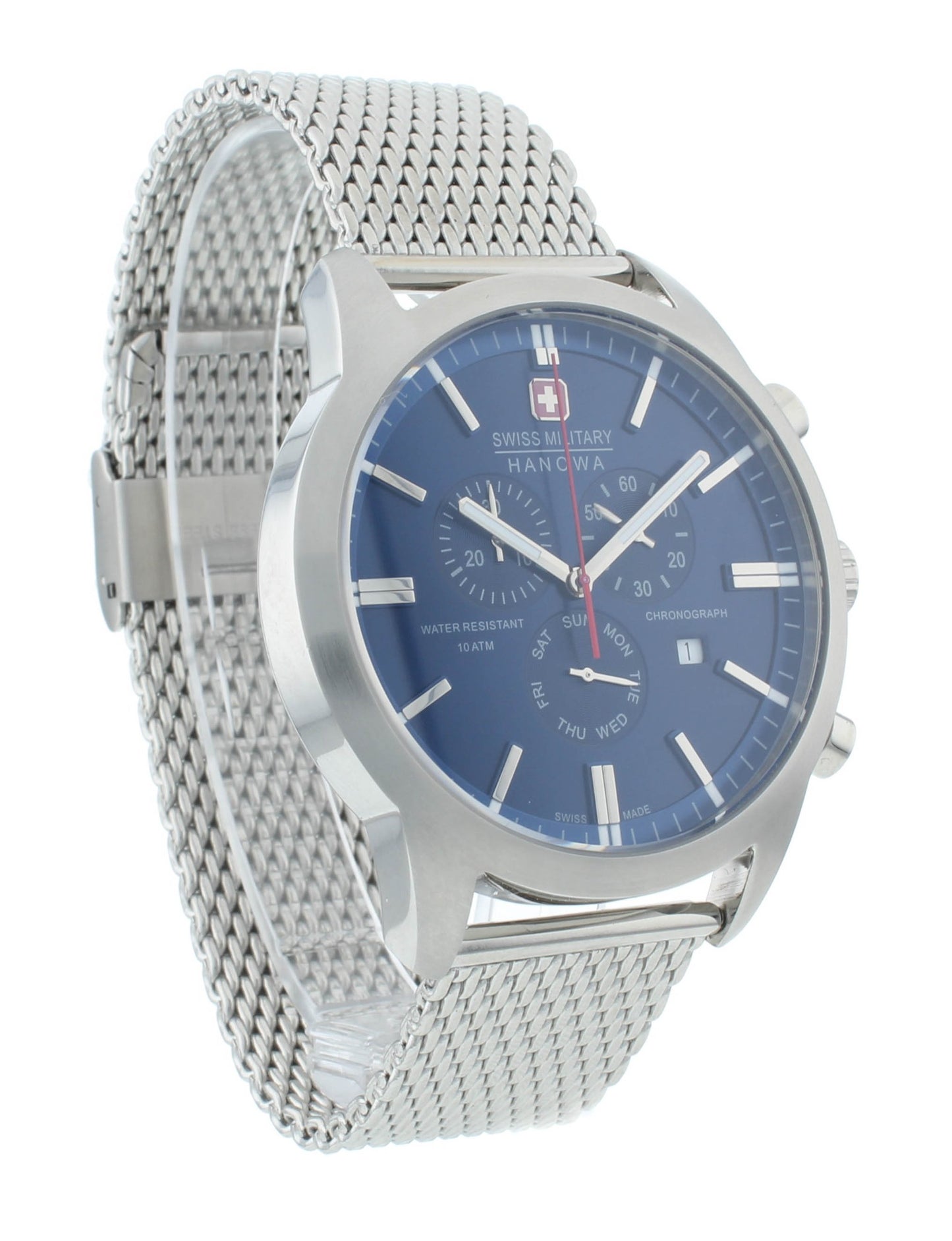 Swiss Military Hanowa Classic Chronograph 44mm Quartz Men's Watch 6-3308.04.003
