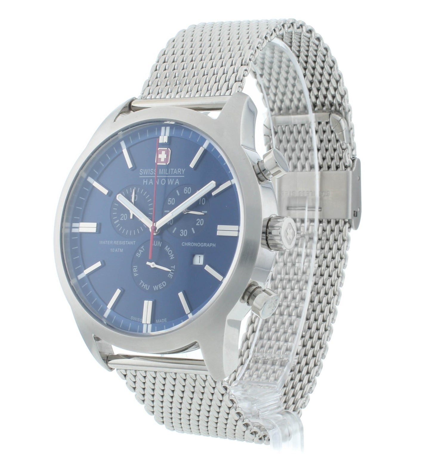 Swiss Military Hanowa Classic Chronograph 44mm Quartz Men's Watch 6-3308.04.003
