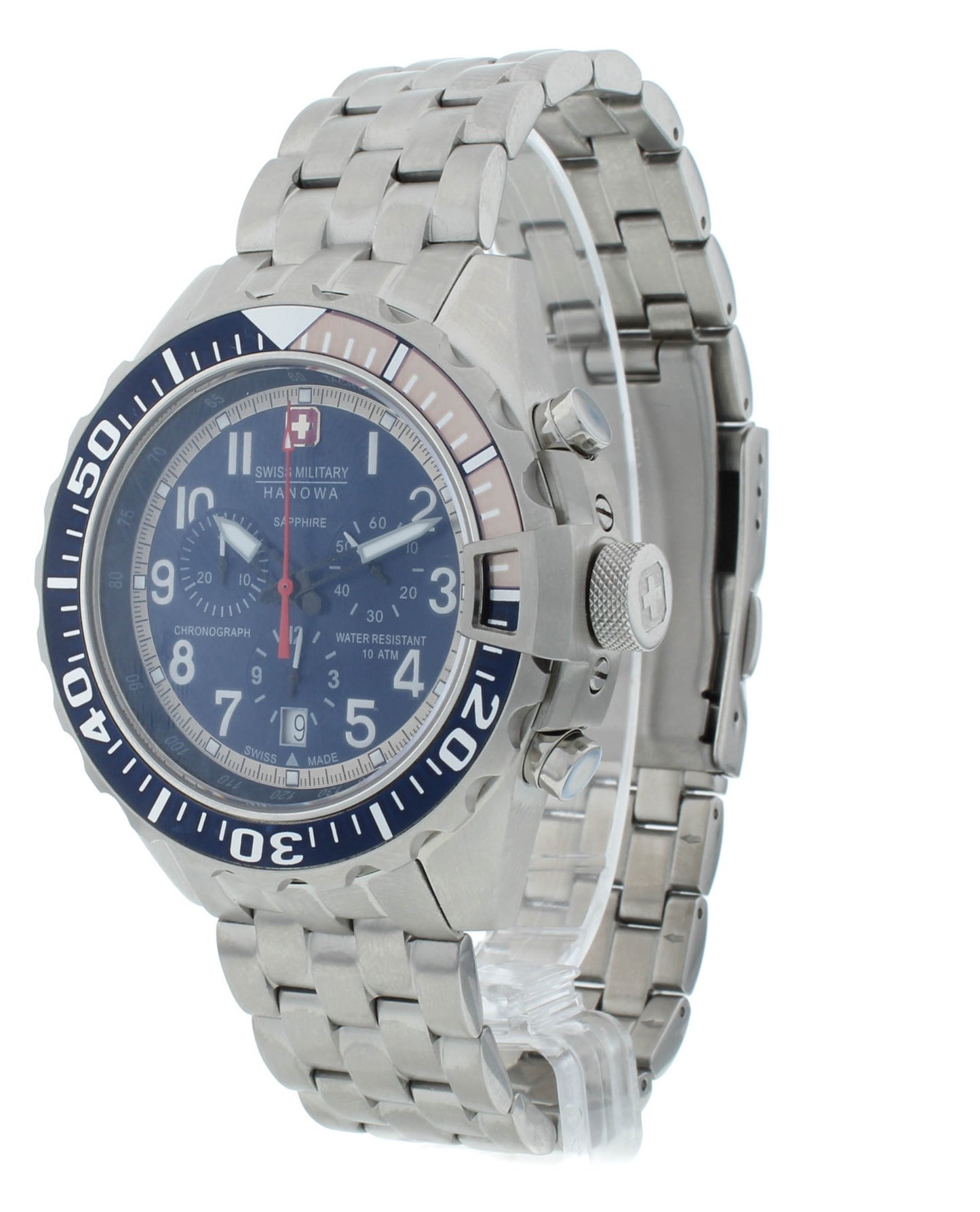 Swiss Military Hanowa Touchdown 44mm Chrono Quartz Men's Watch 6-5304.04.003