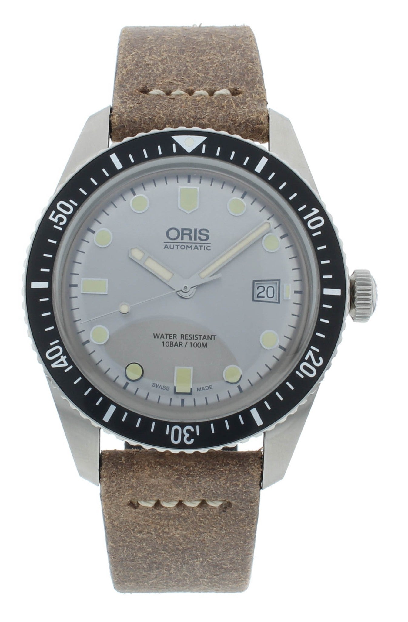 Oris Divers Sixty Five 42mm Auto Gray Dial Men's Watch 0173377204051-0752144