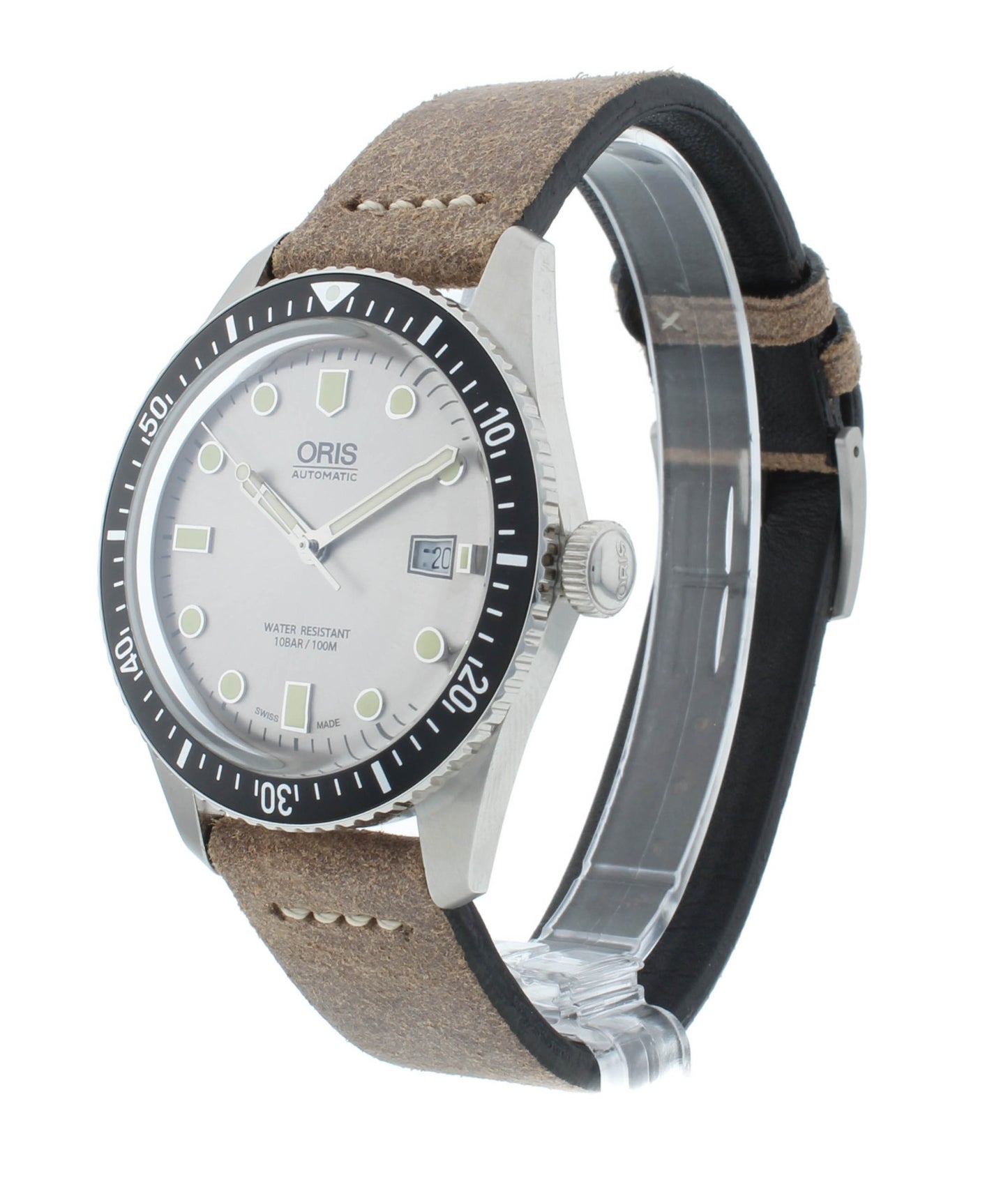 Oris Divers Sixty Five 42mm Auto Gray Dial Men's Watch 0173377204051-0752144