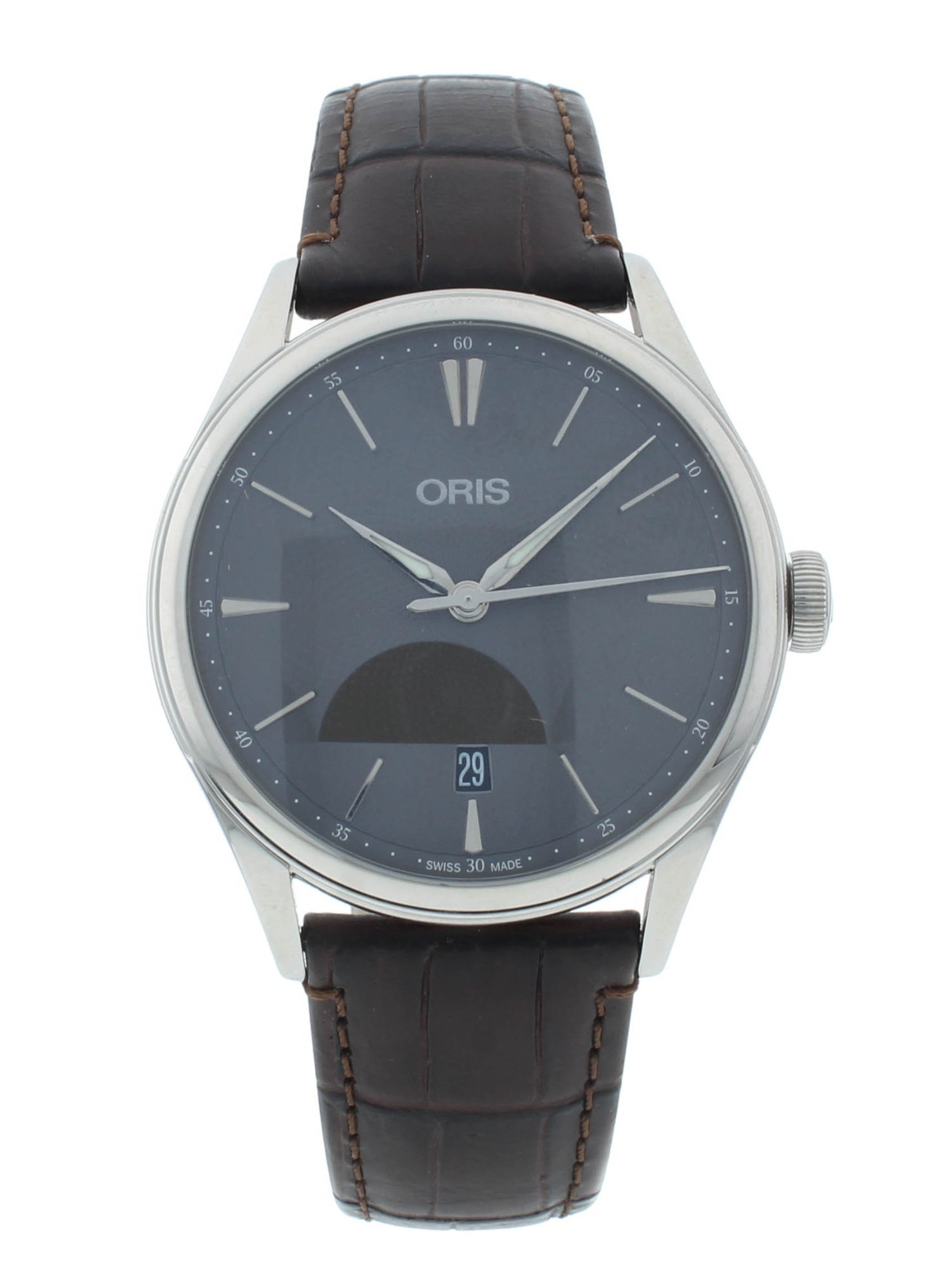 Oris Artelier Date 40mm Auto Black Dial Men's Watch 01 733 7721 4053-07 5 2165FC
